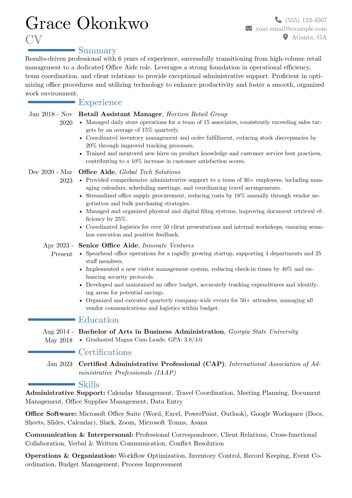 Career changer version - Page 1