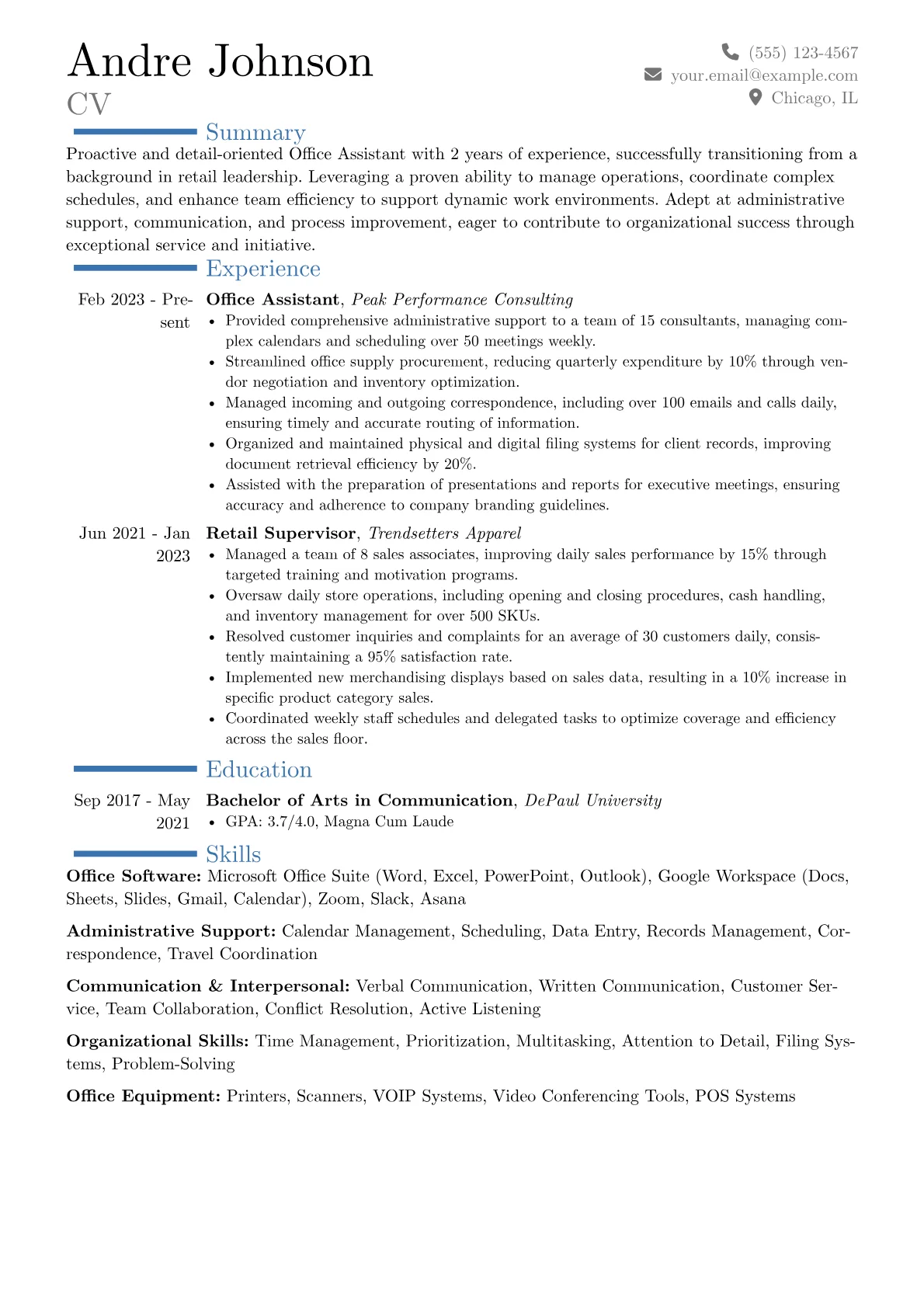 Career changer version - Page 1