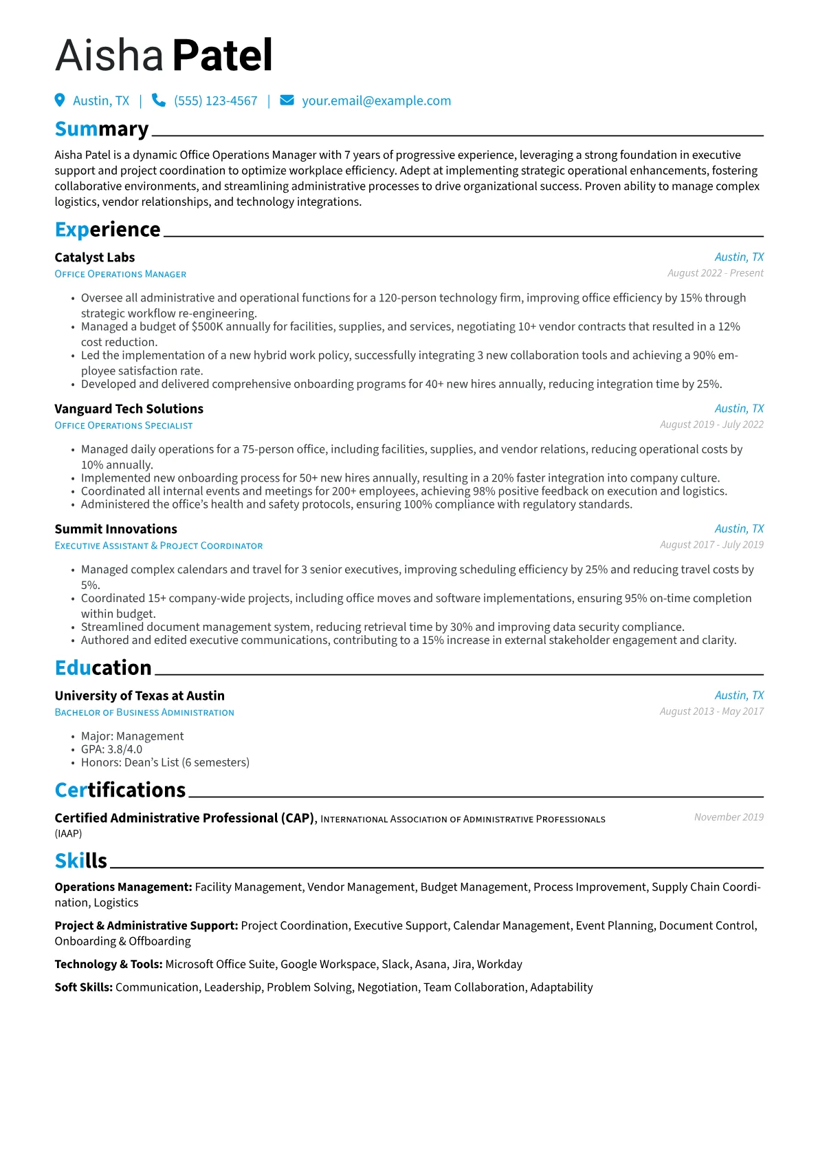 Career changer version - Page 1