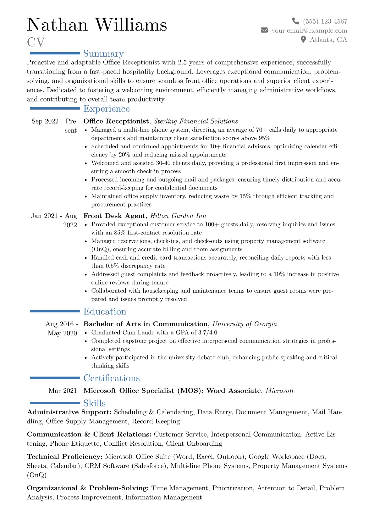 Career changer version - Page 1