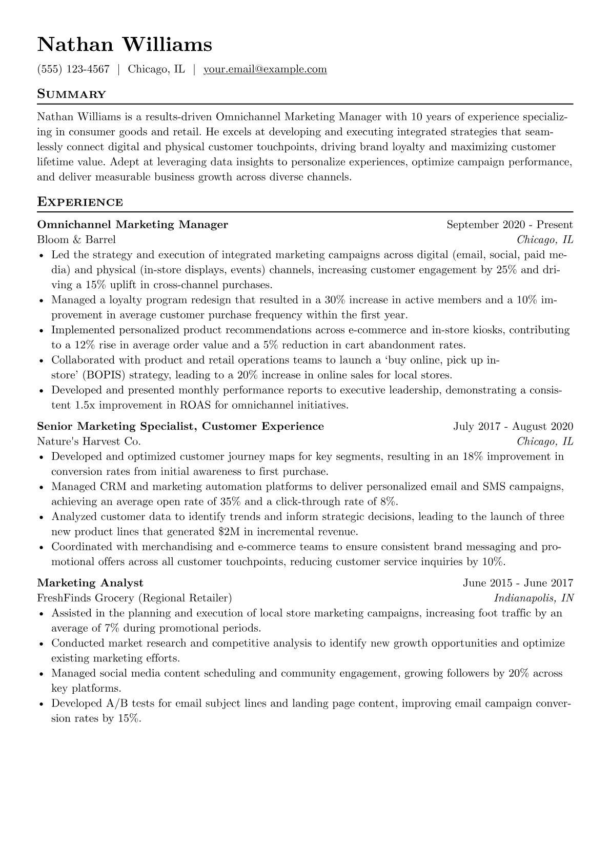 Omnichannel Strategy version - Page 1