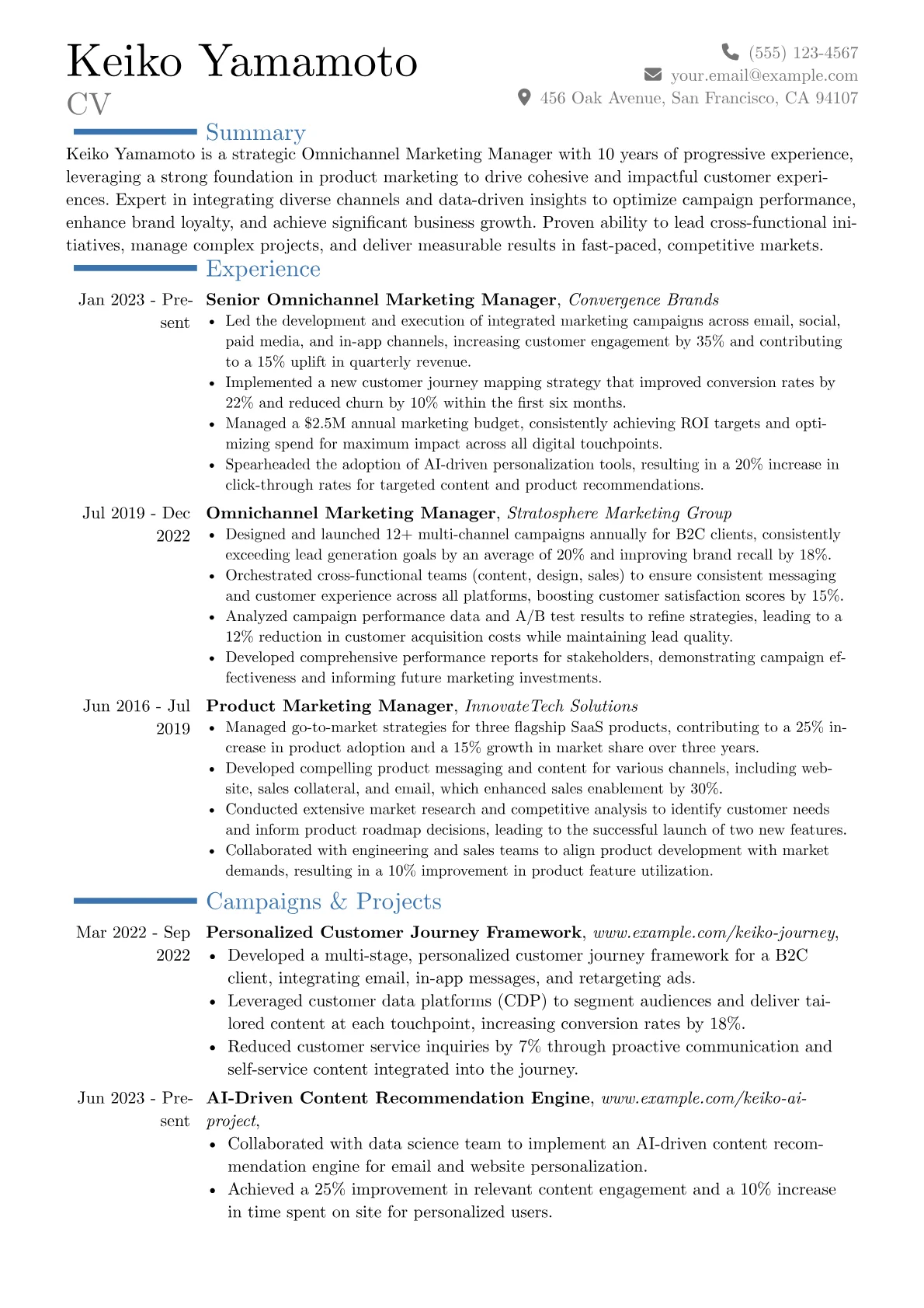 Career changer version - Page 1