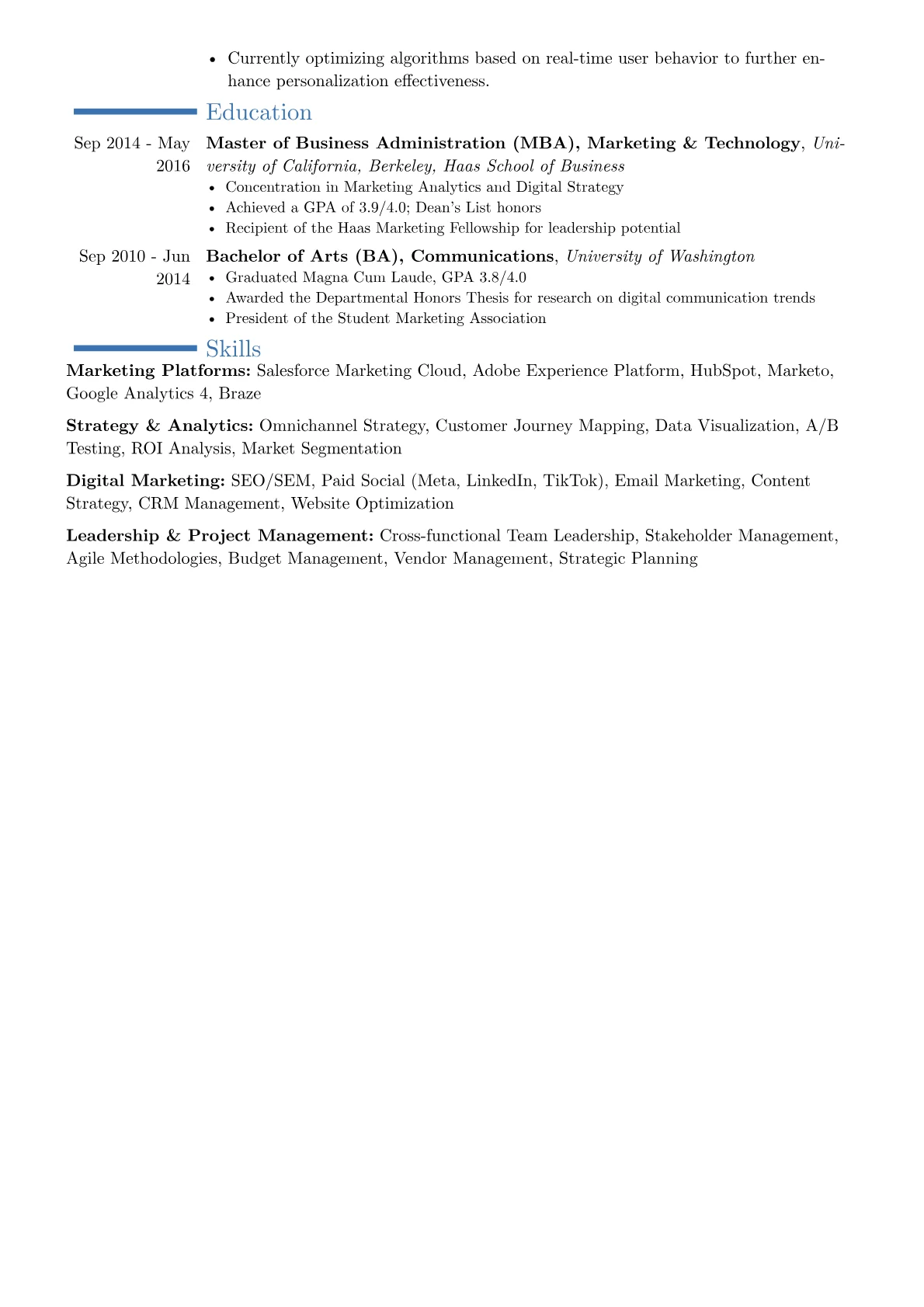 Career changer version - Page 2