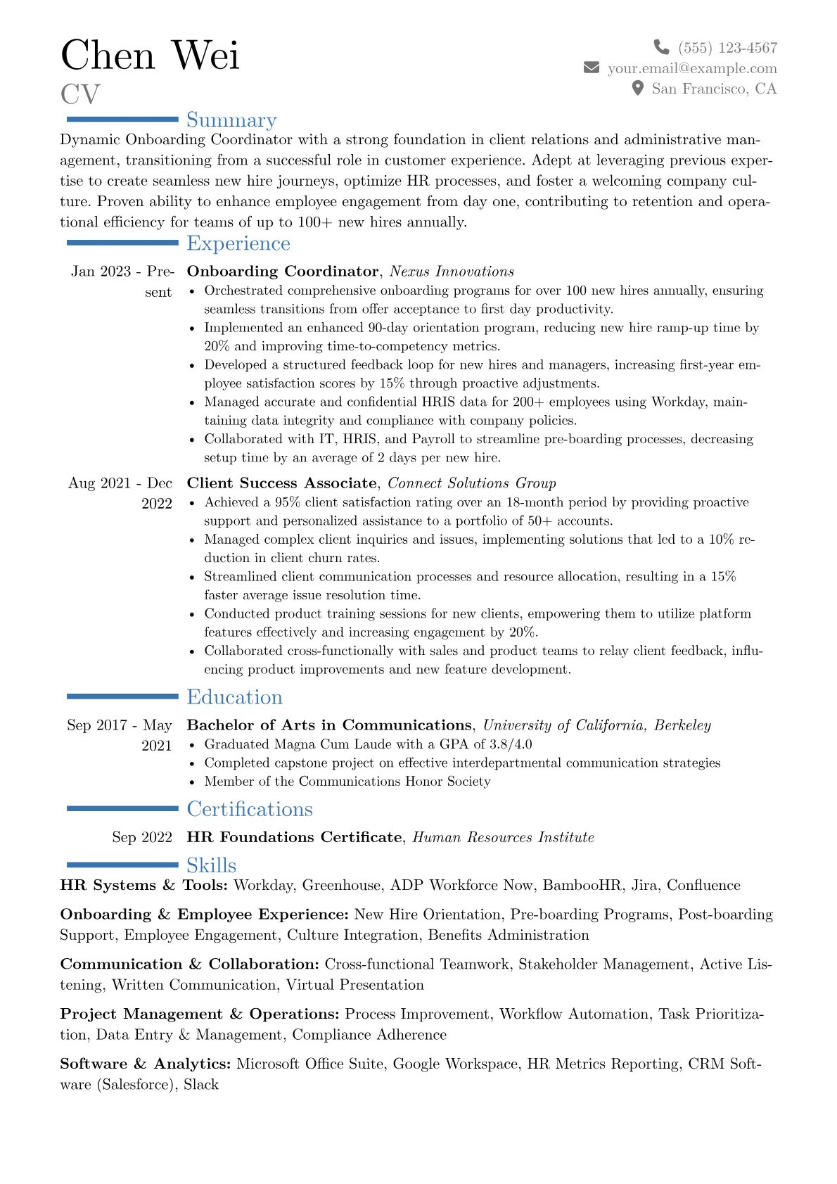 Career changer version - Page 1