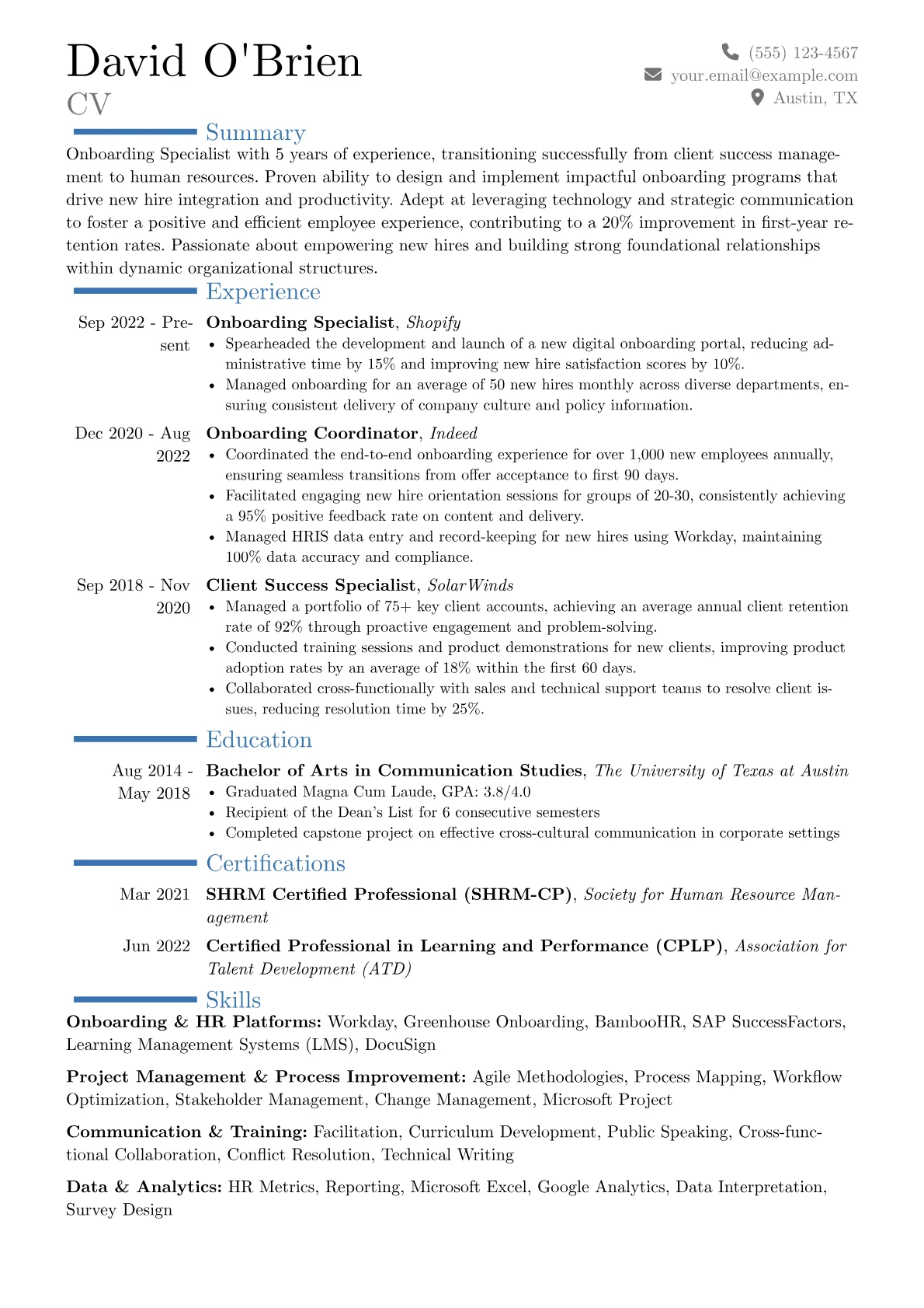 Career changer version - Page 1