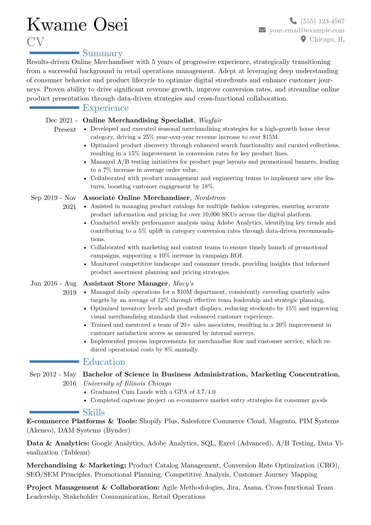 Career changer version - Page 1