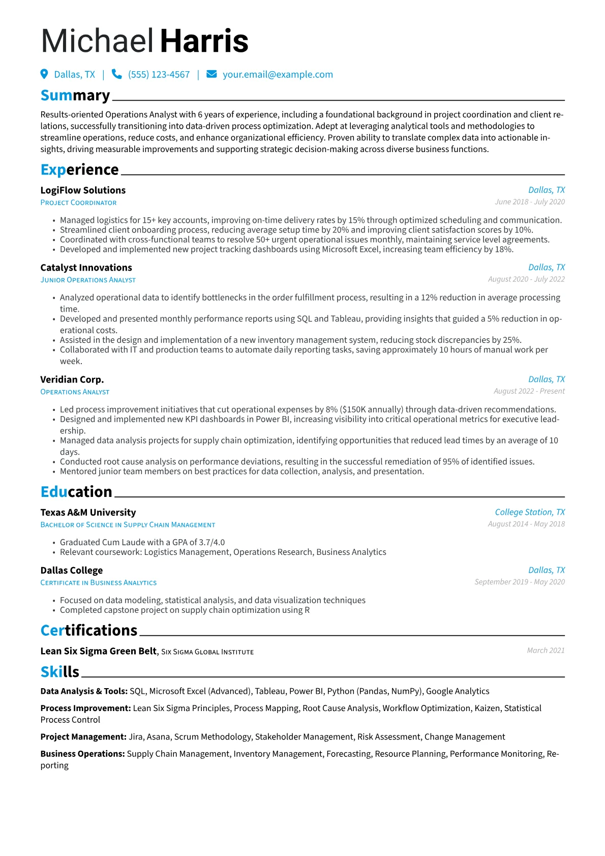Career changer version - Page 1