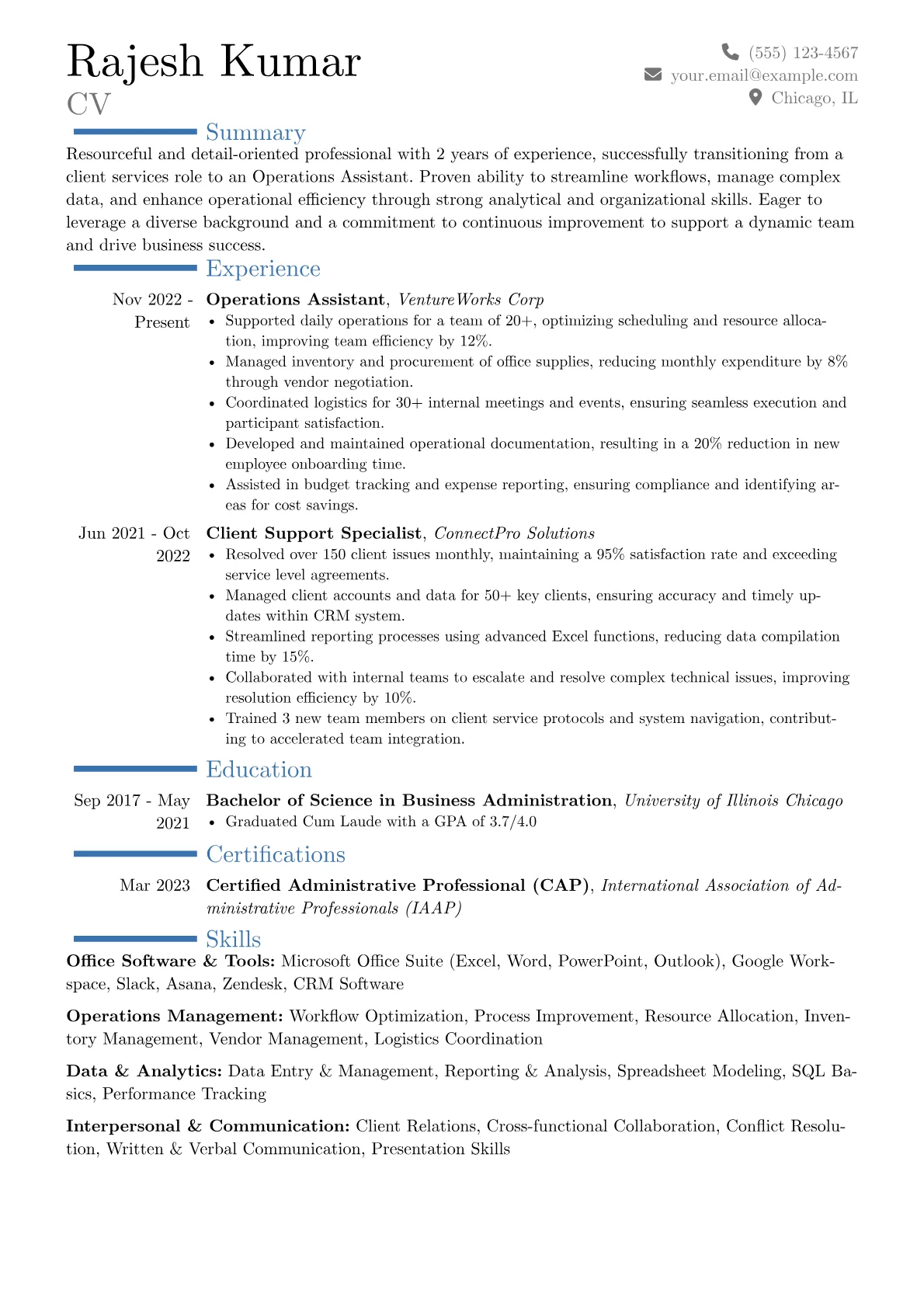 Career changer version - Page 1