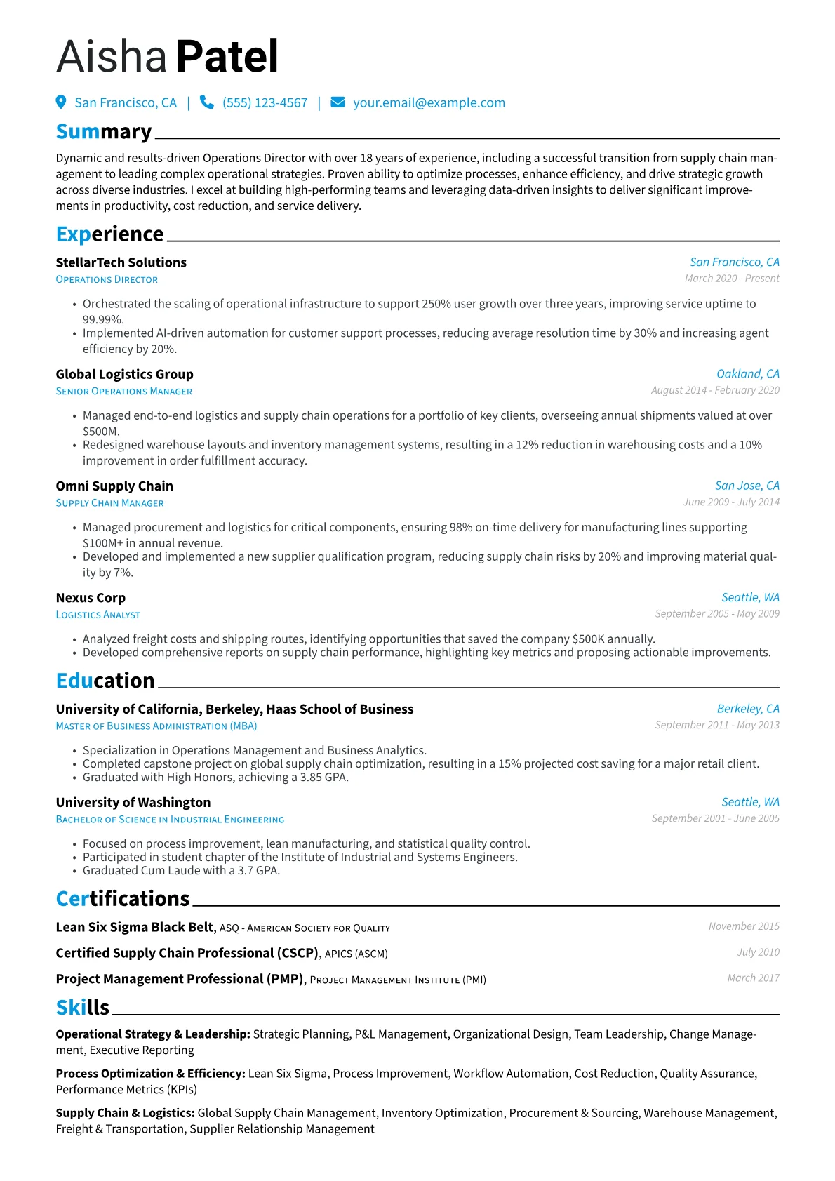 Career changer version - Page 1