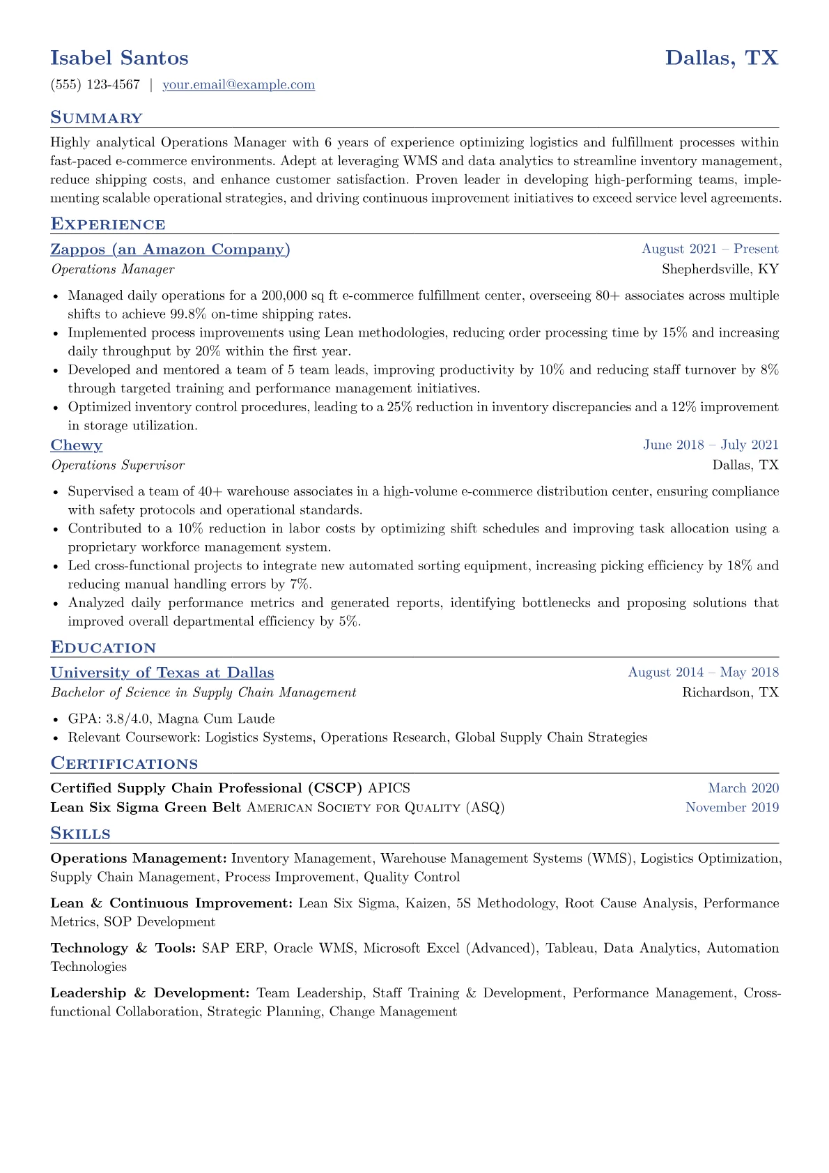 E-commerce & Logistics version - Page 1