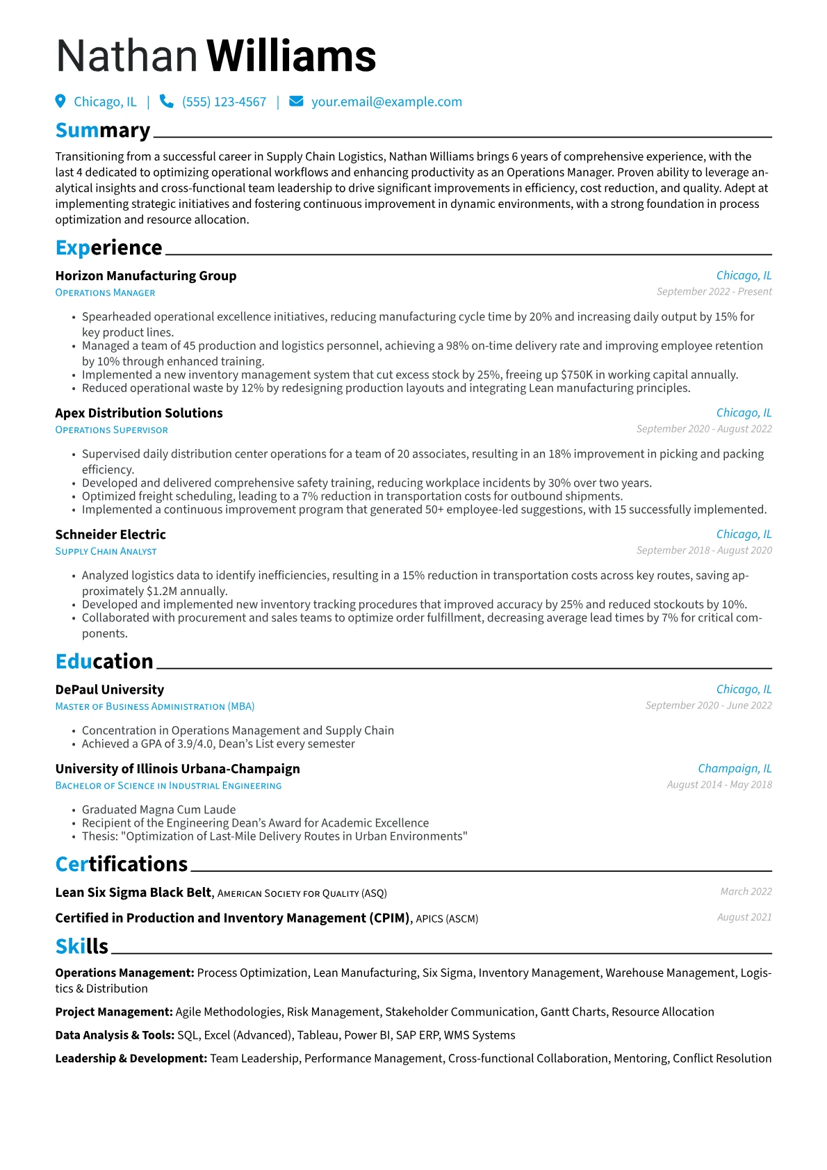 Career changer version - Page 1