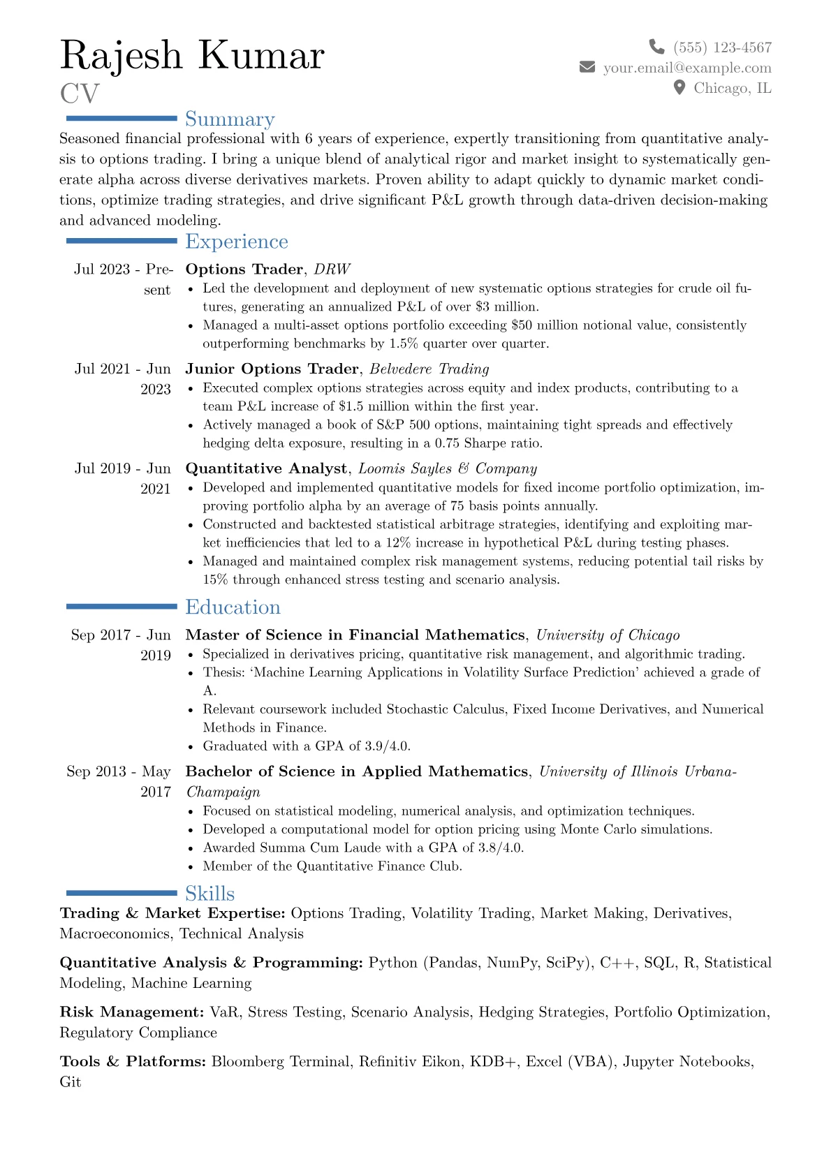Career changer version - Page 1