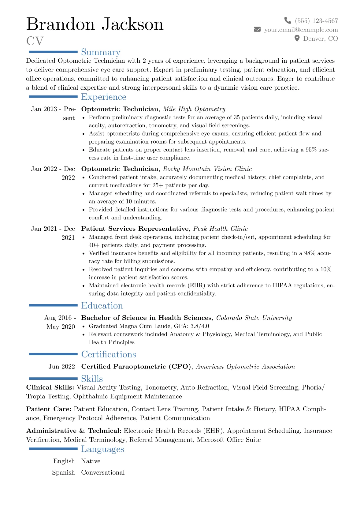Career changer version - Page 1