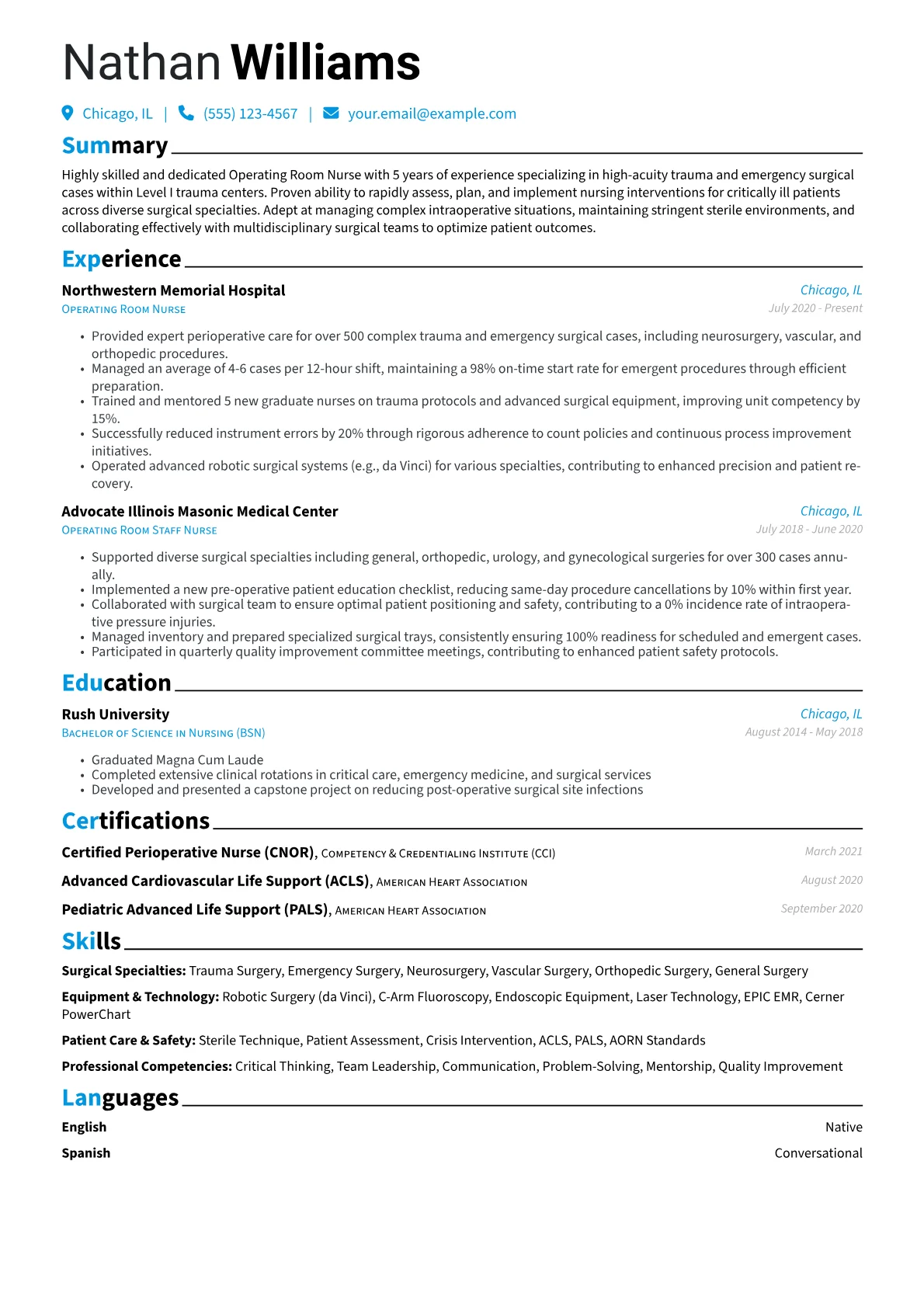 Trauma & Emergency version - Page 1