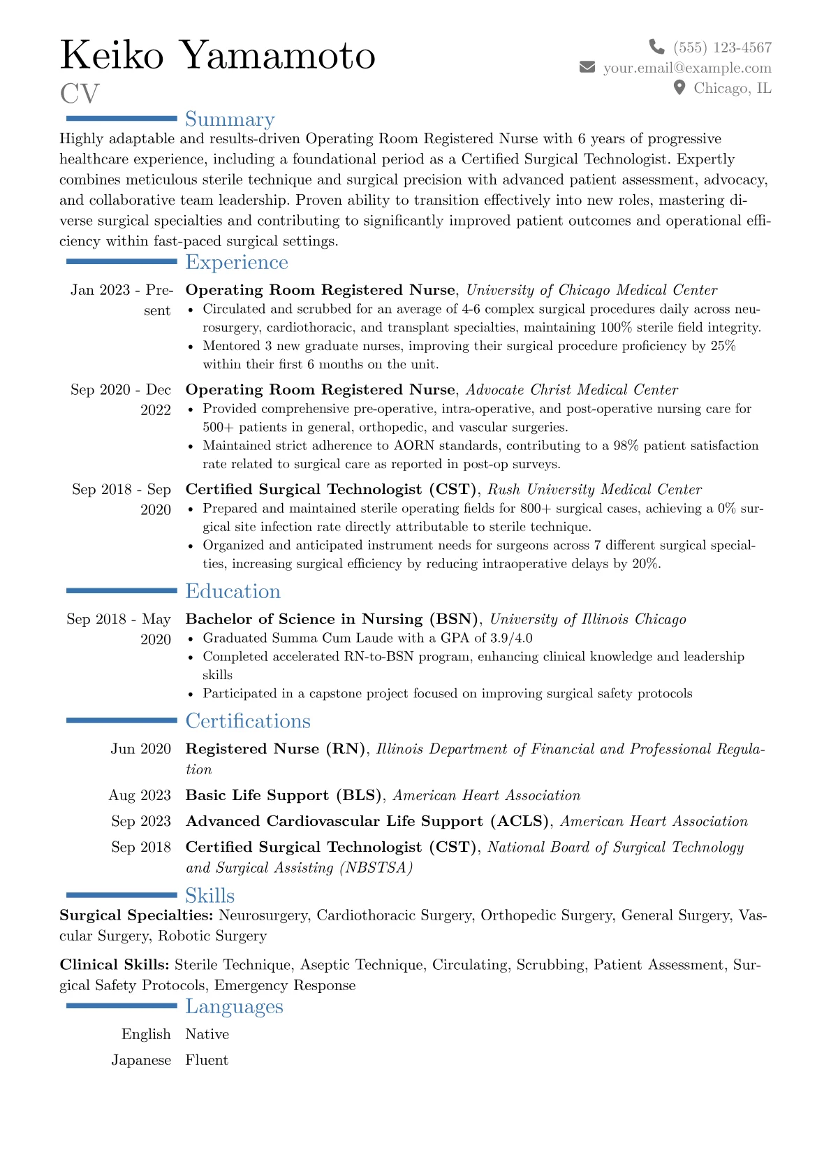 Career changer version - Page 1