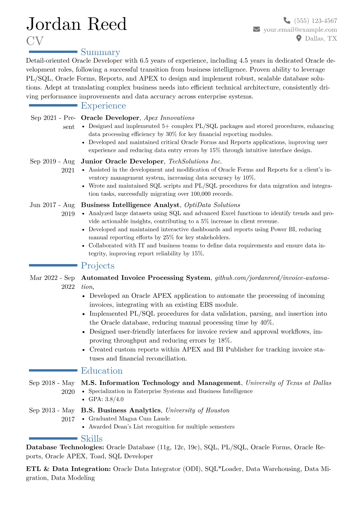 Career changer version - Page 1