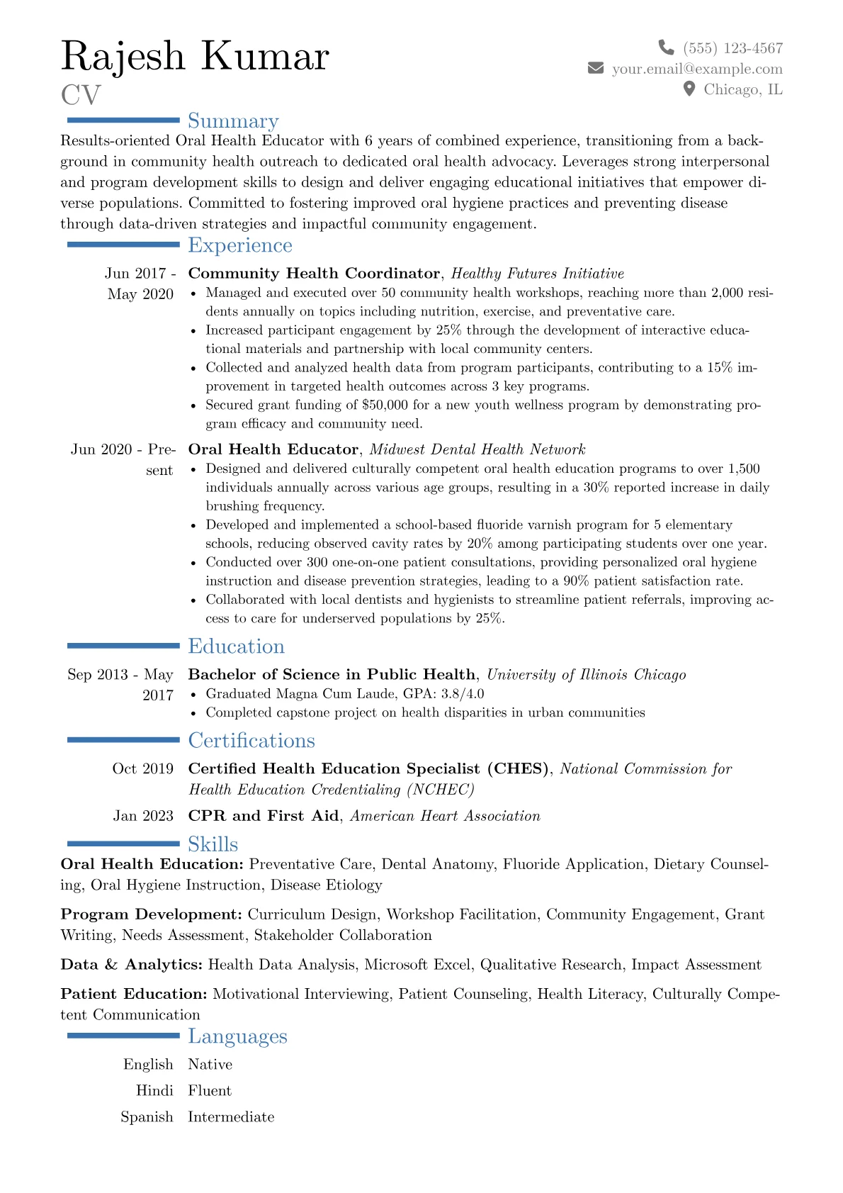 Career changer version - Page 1