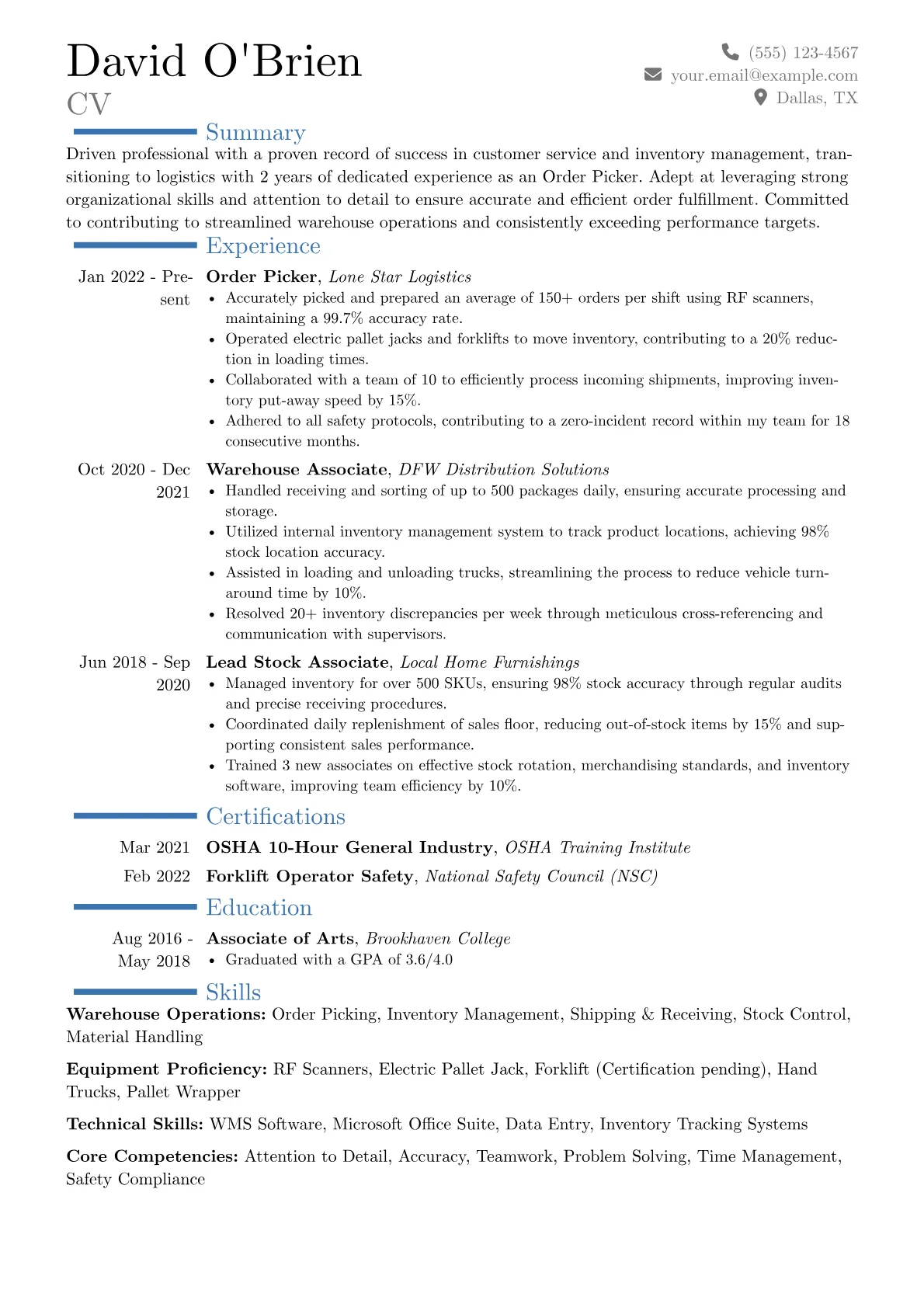 Career changer version - Page 1