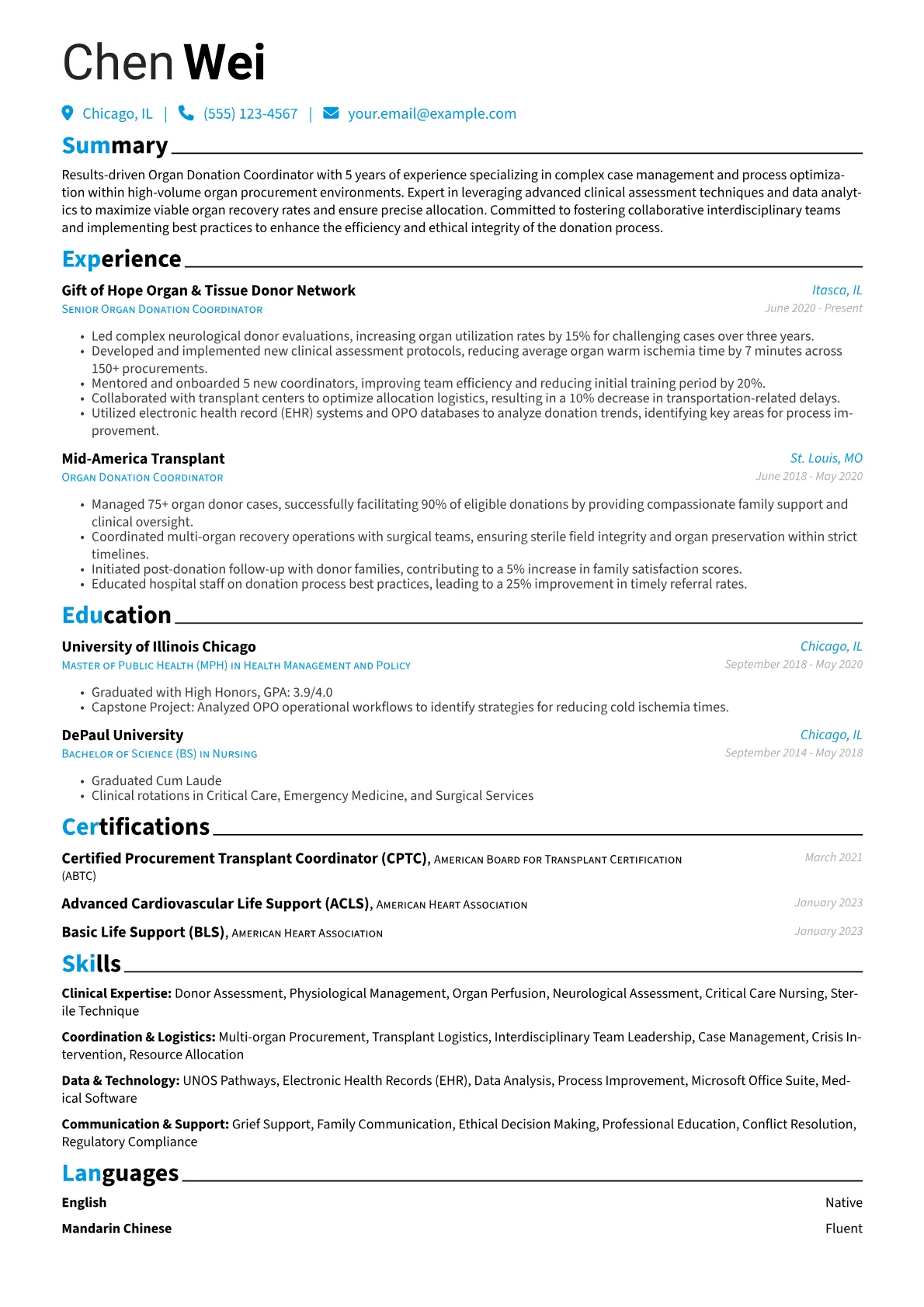 Organ Donation version - Page 1