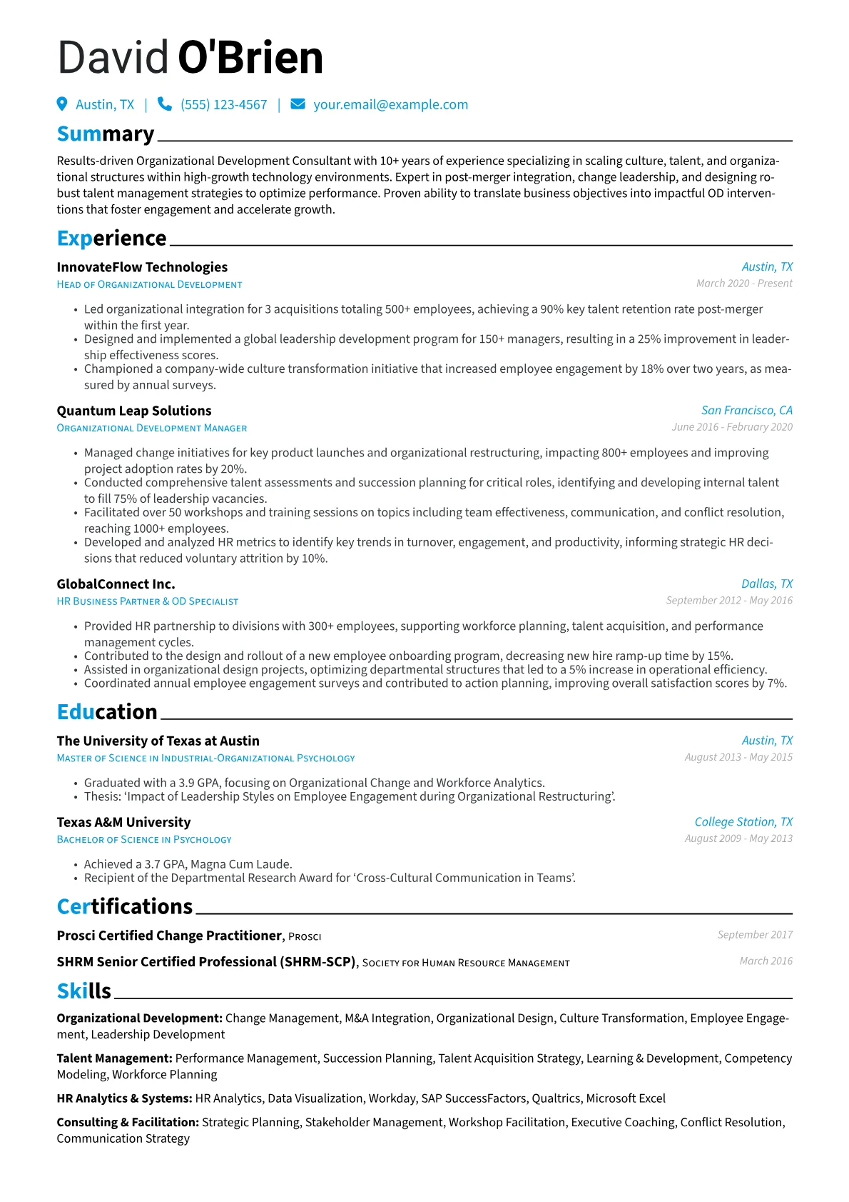 OD Consultant version - Page 1