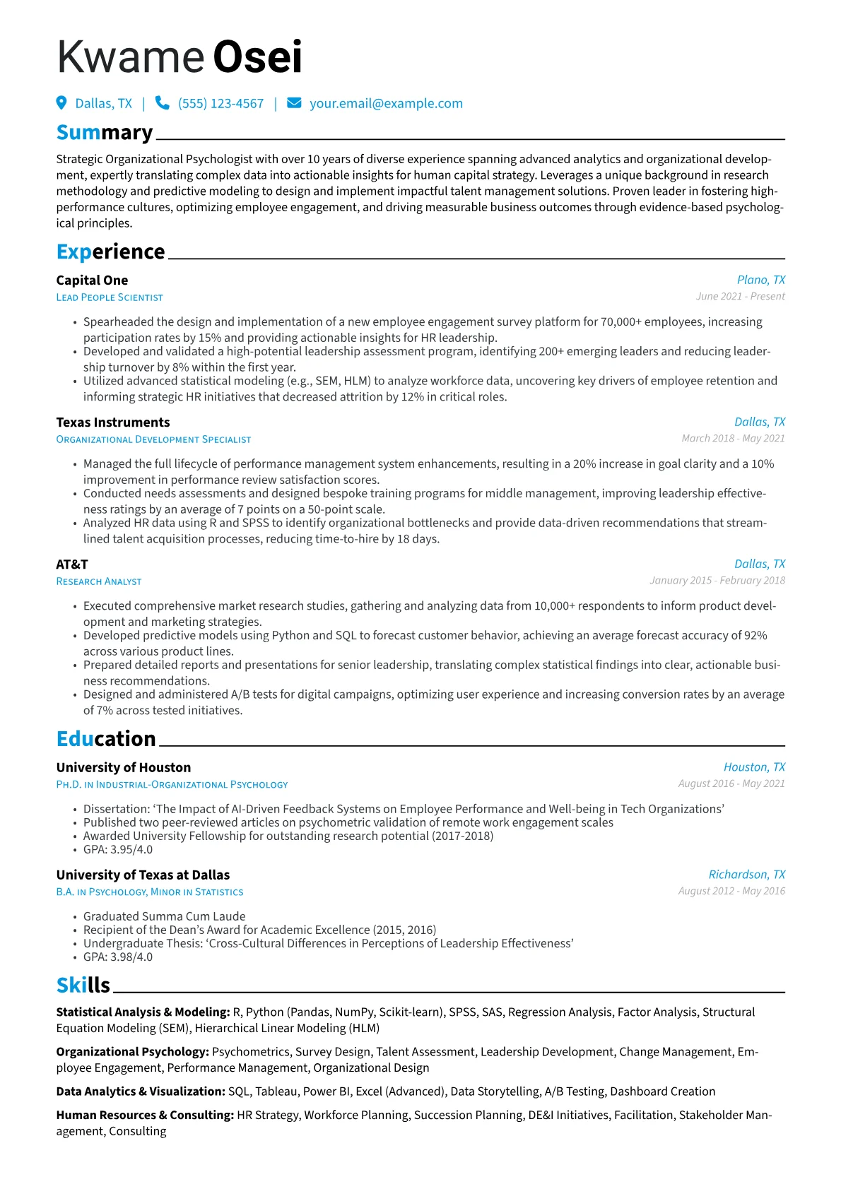 Career changer version - Page 1
