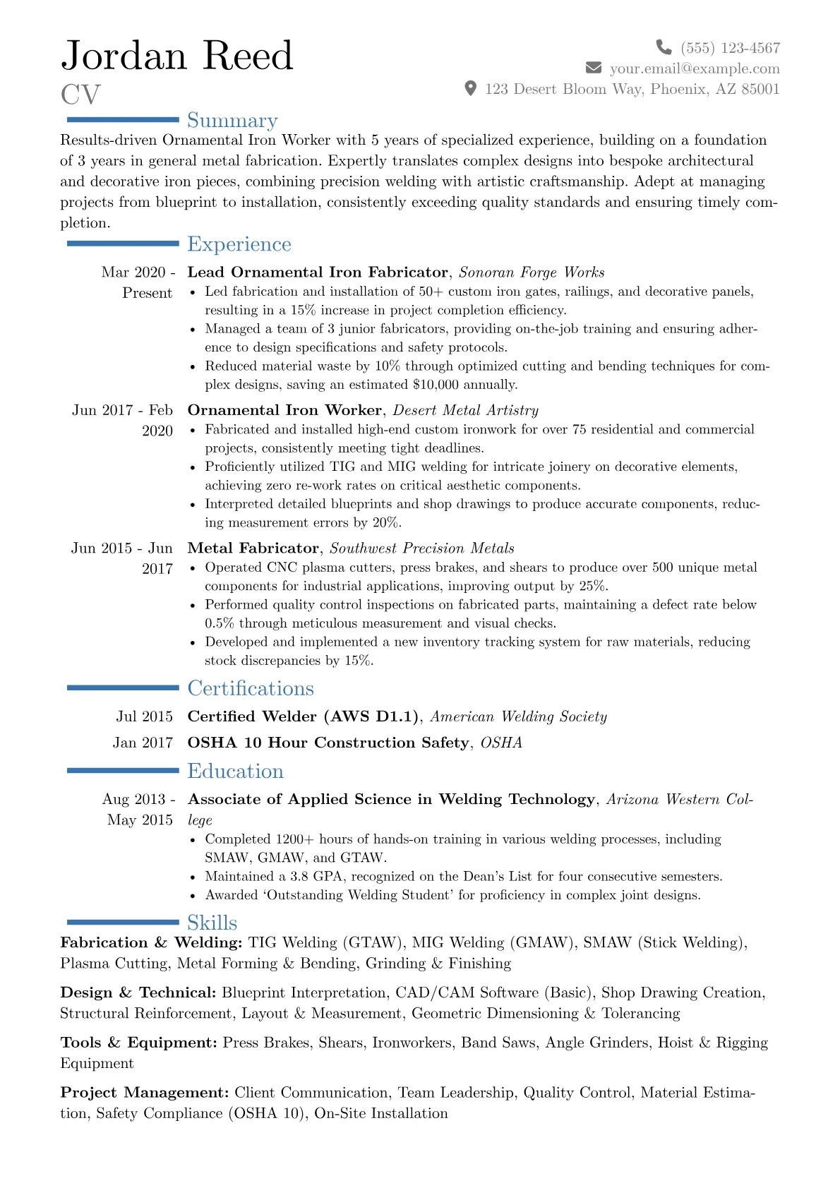 Career changer version - Page 1