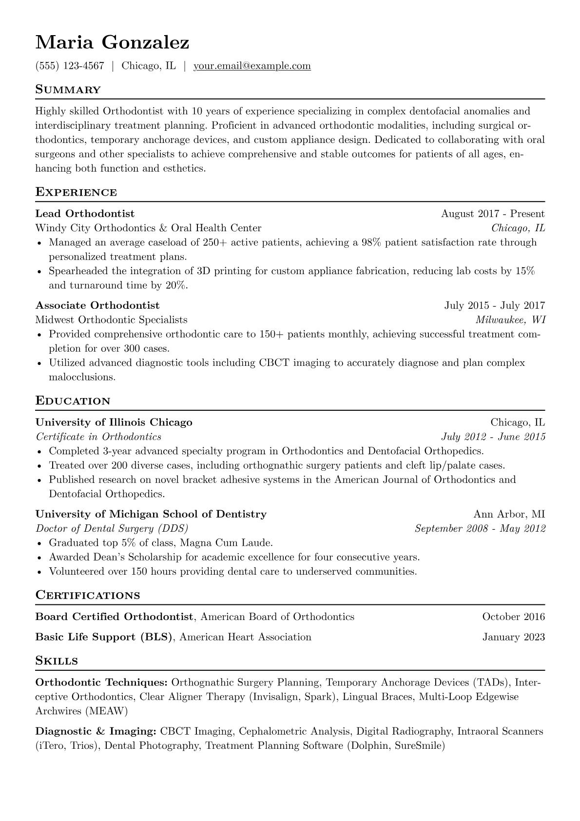 Orthodontist - Complex version - Page 1