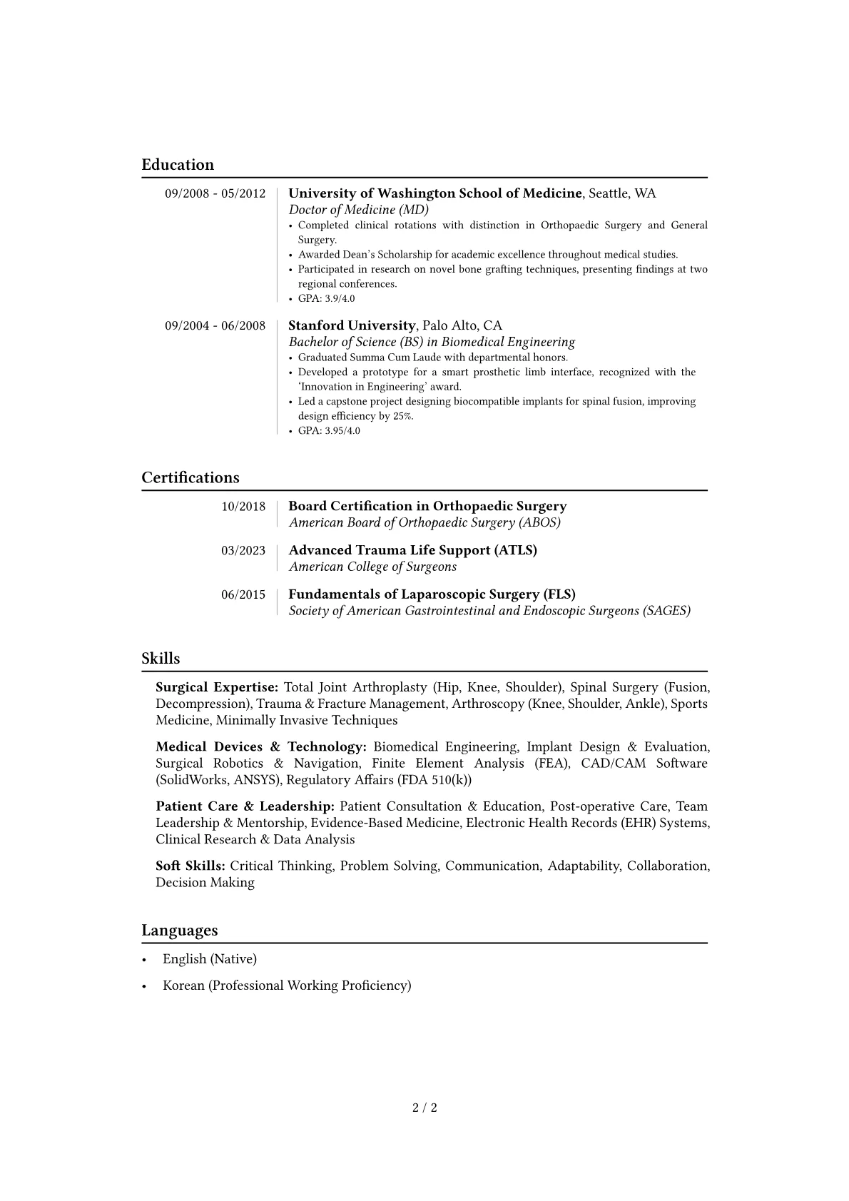 Career changer version - Page 2