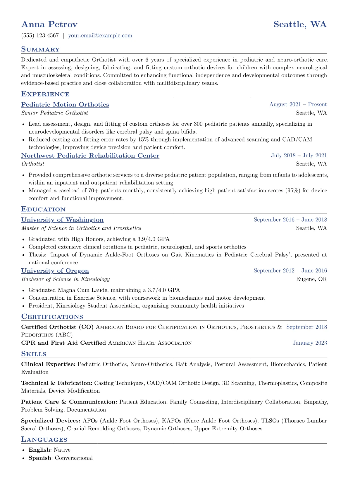 Pediatric & Neuro version - Page 1