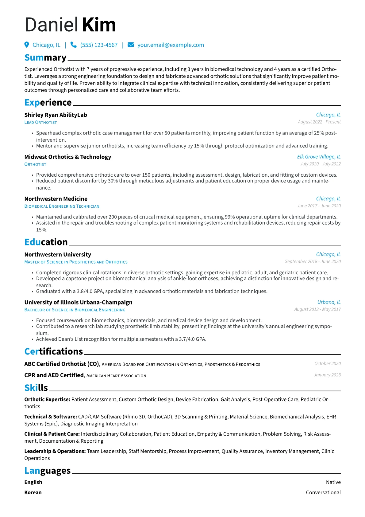 Career changer version - Page 1