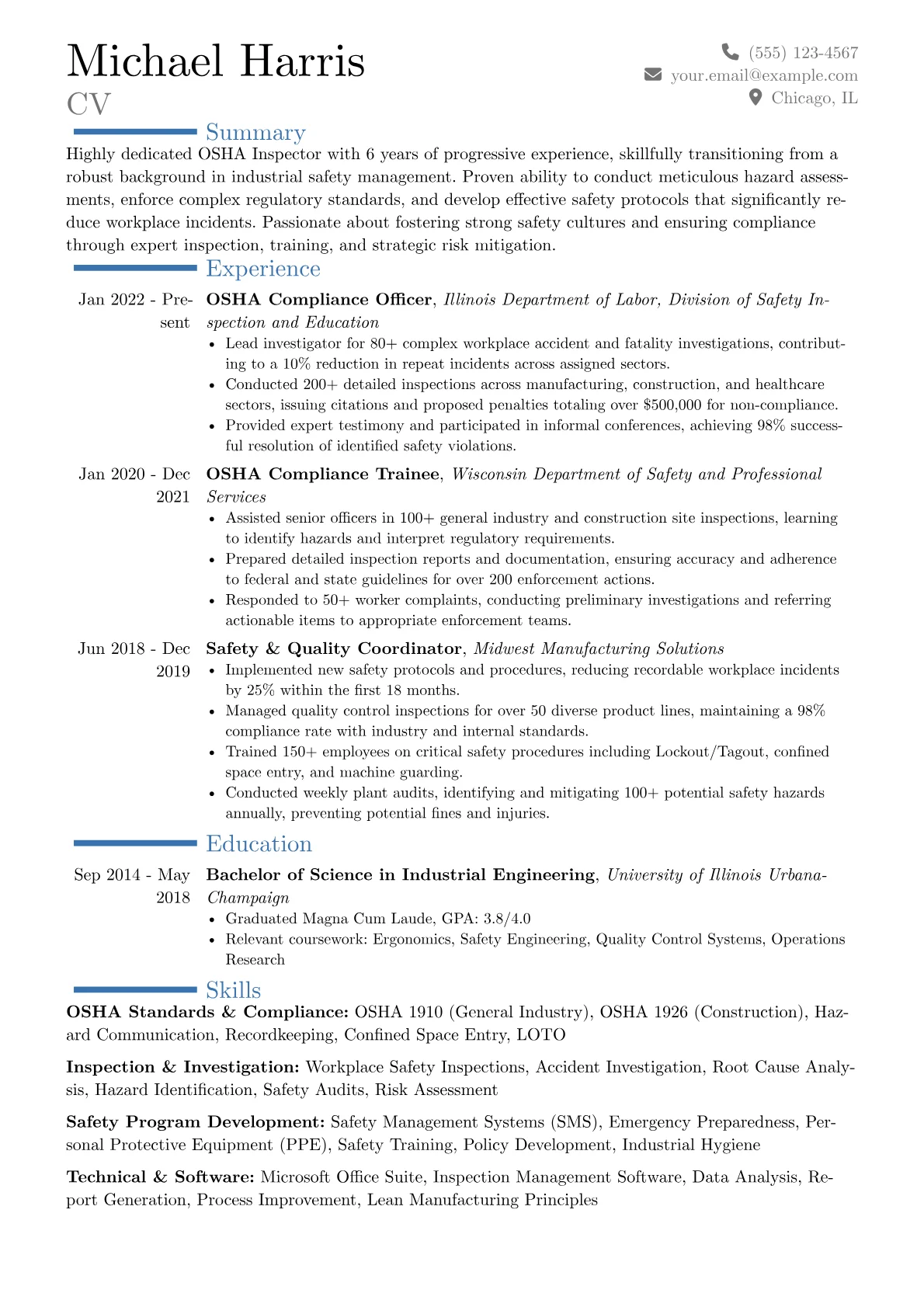 Career changer version - Page 1