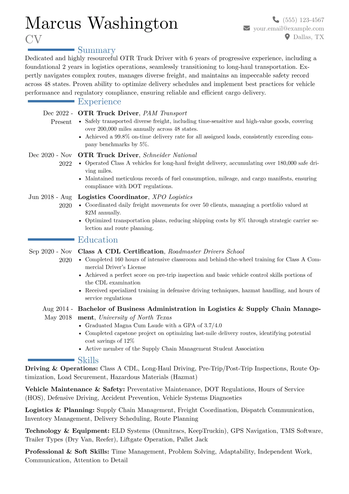 Career changer version - Page 1