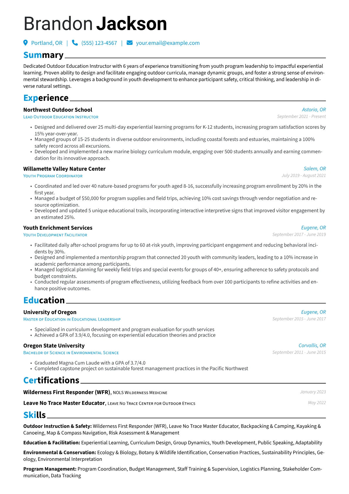 Career changer version - Page 1