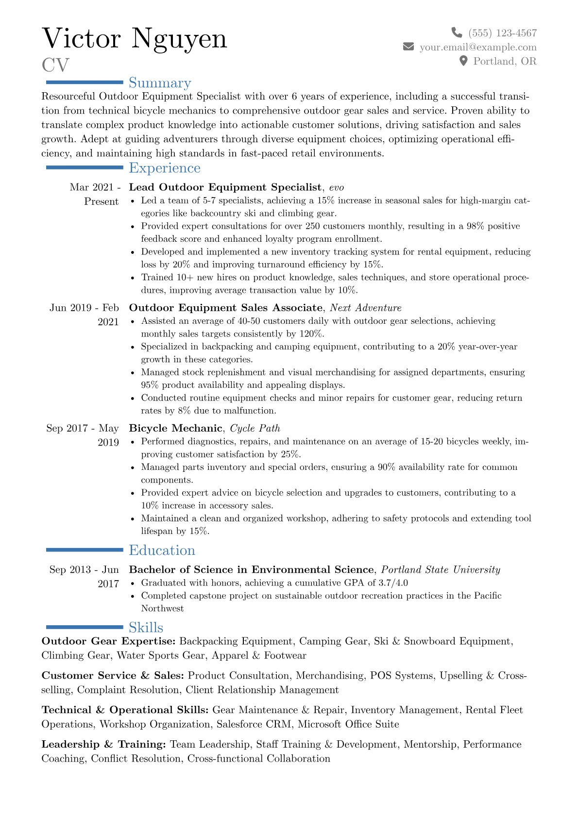 Career changer version - Page 1