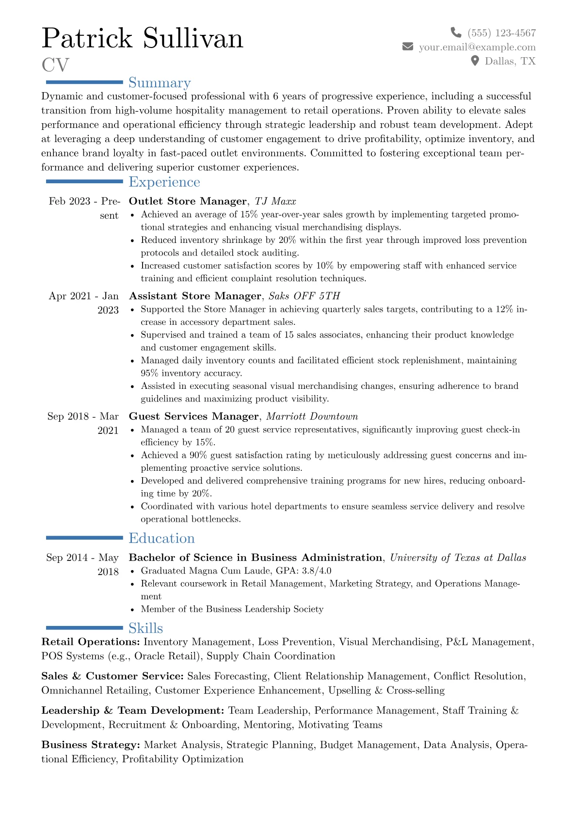 Career changer version - Page 1