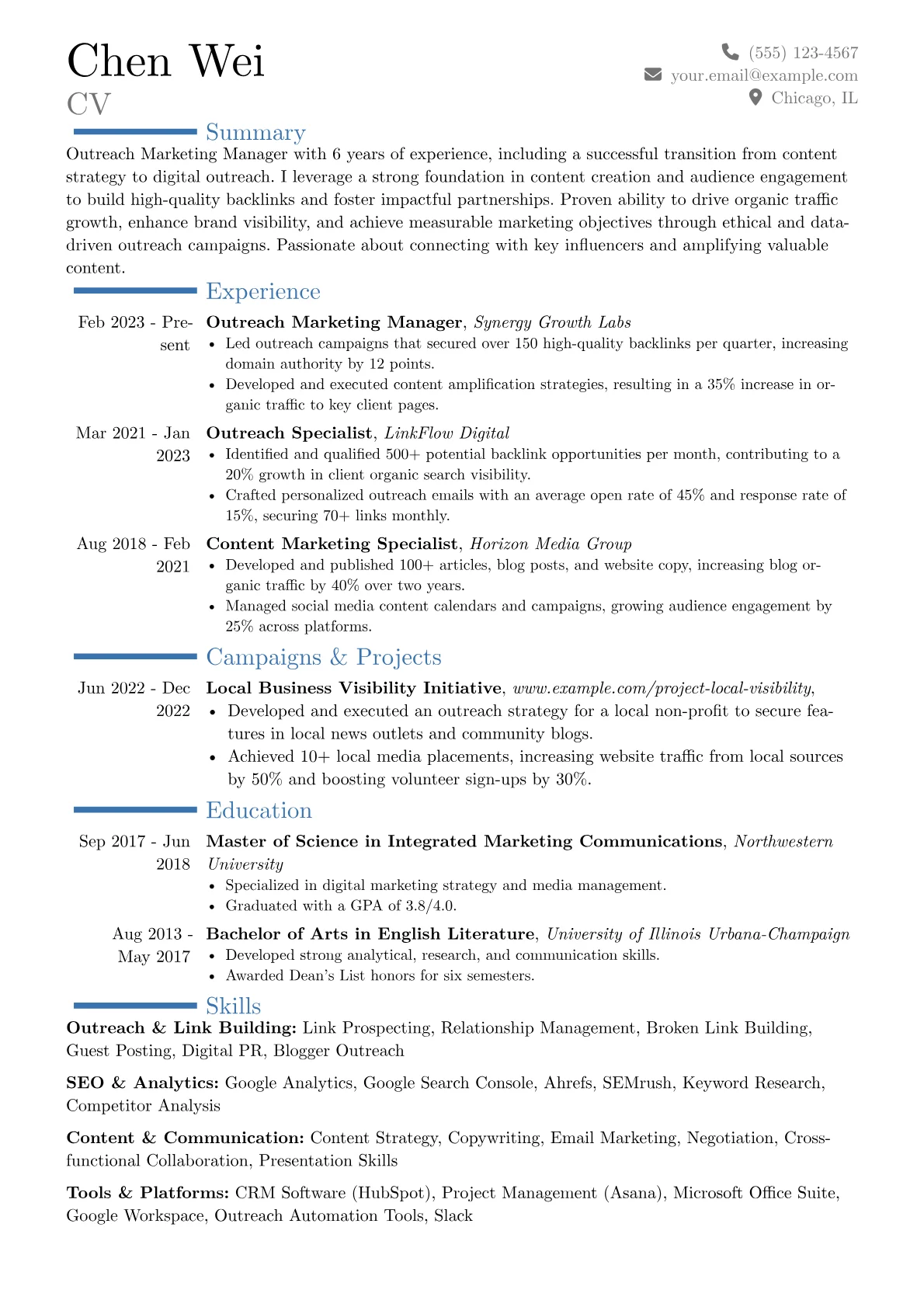 Career changer version - Page 1