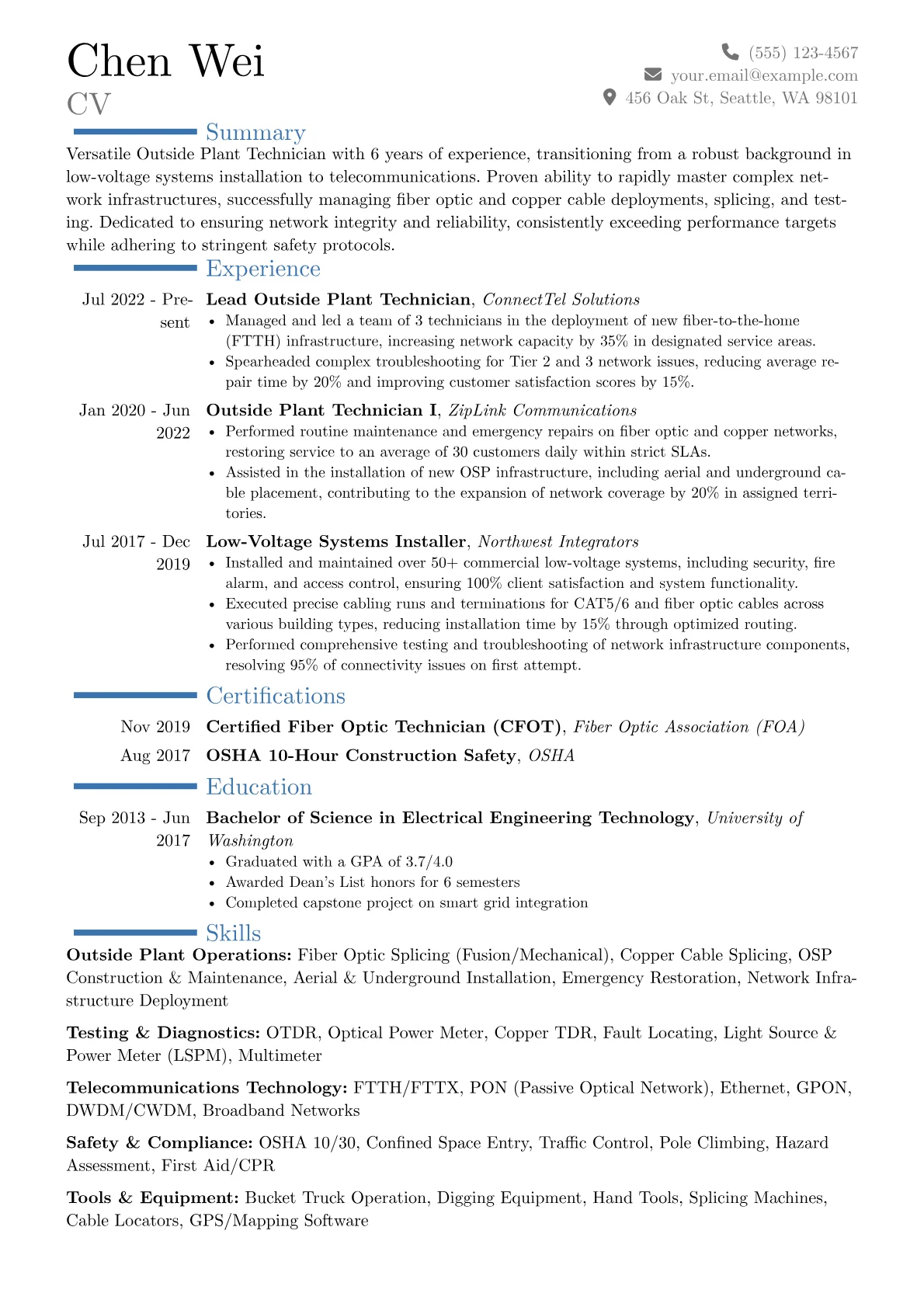 Career changer version - Page 1