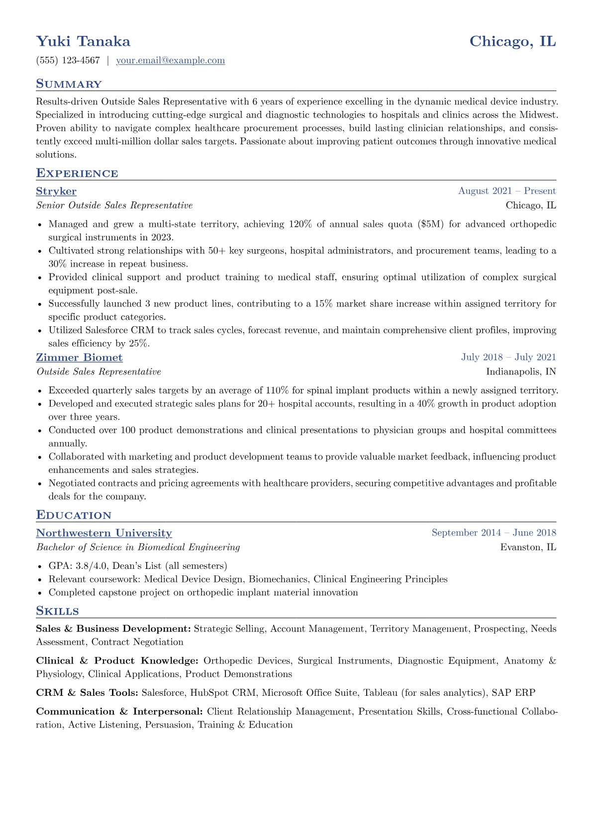 Medical Device Specialist version - Page 1