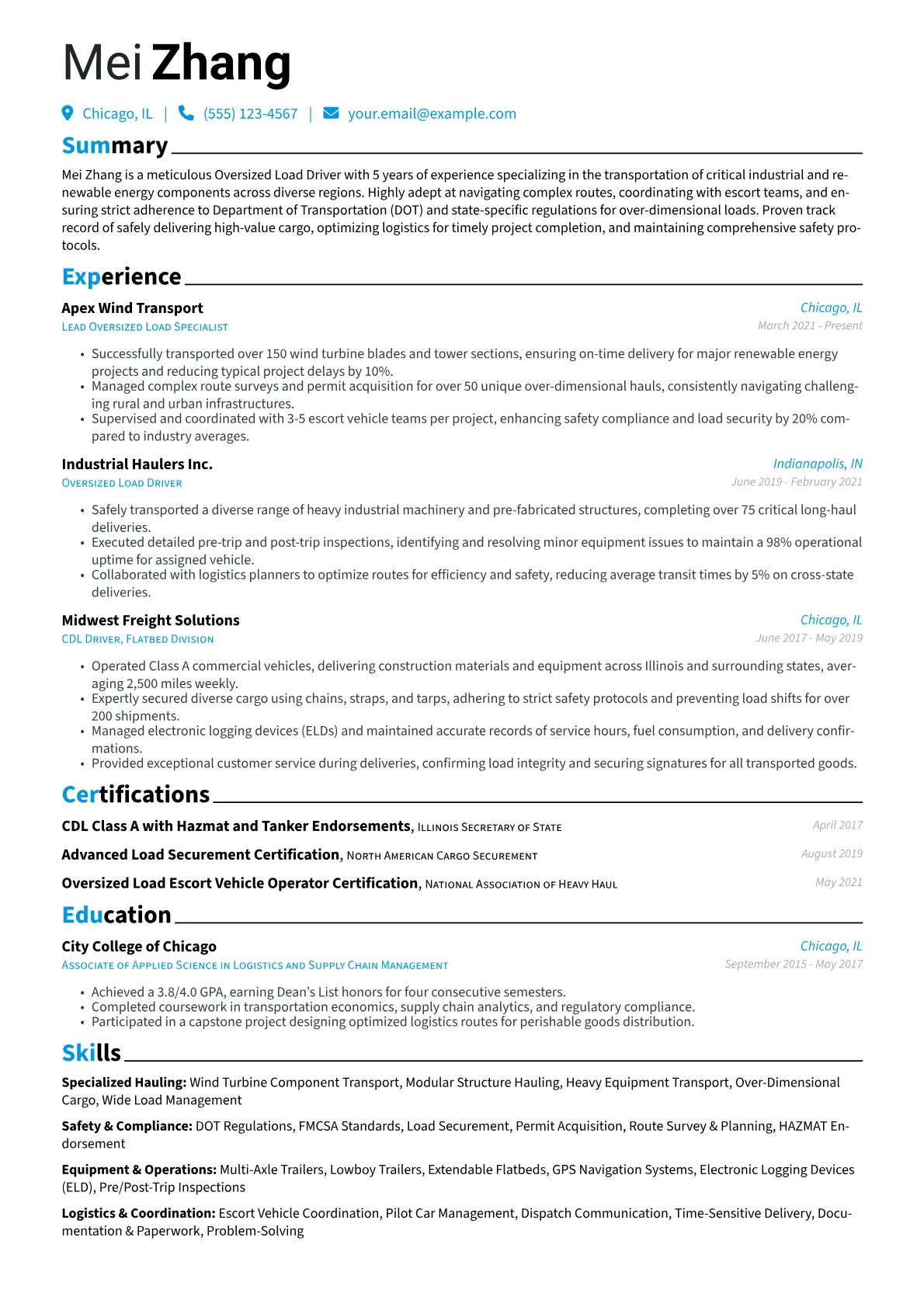 Oversized Load Driver version - Page 1