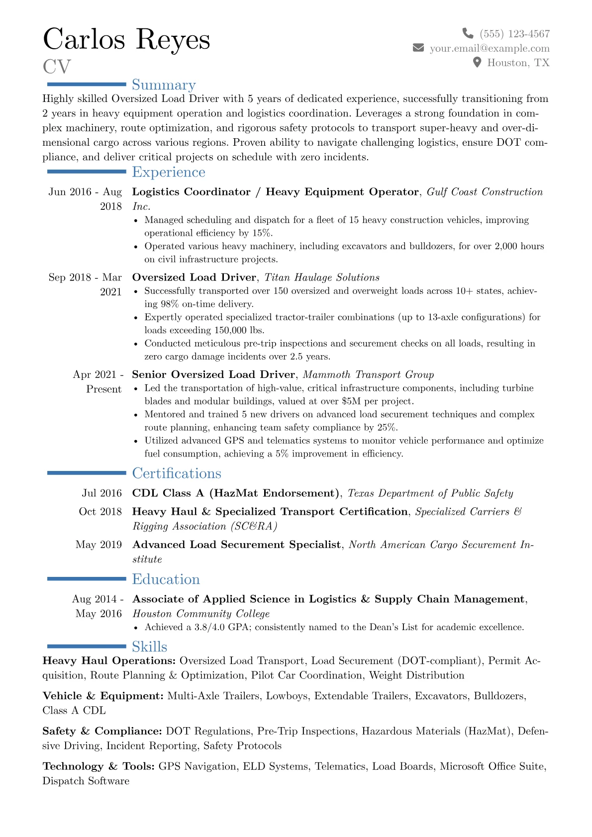 Career changer version - Page 1
