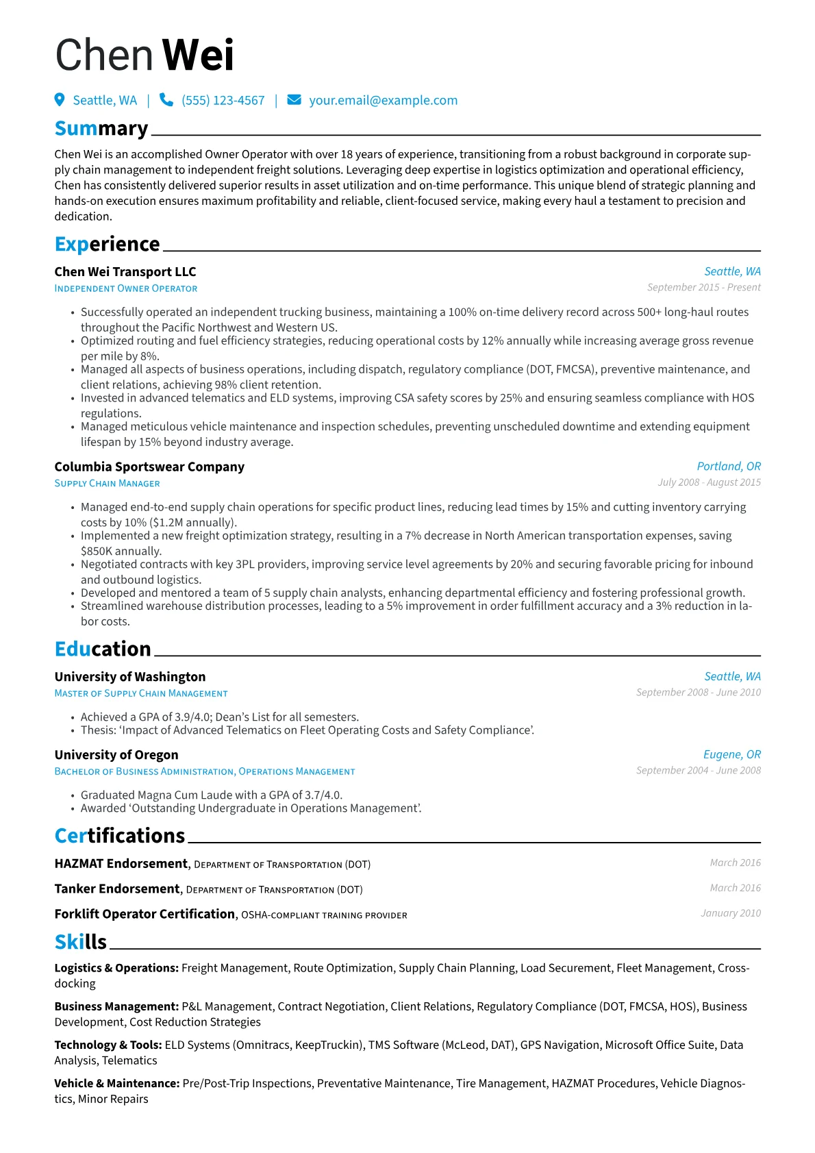 Career changer version - Page 1
