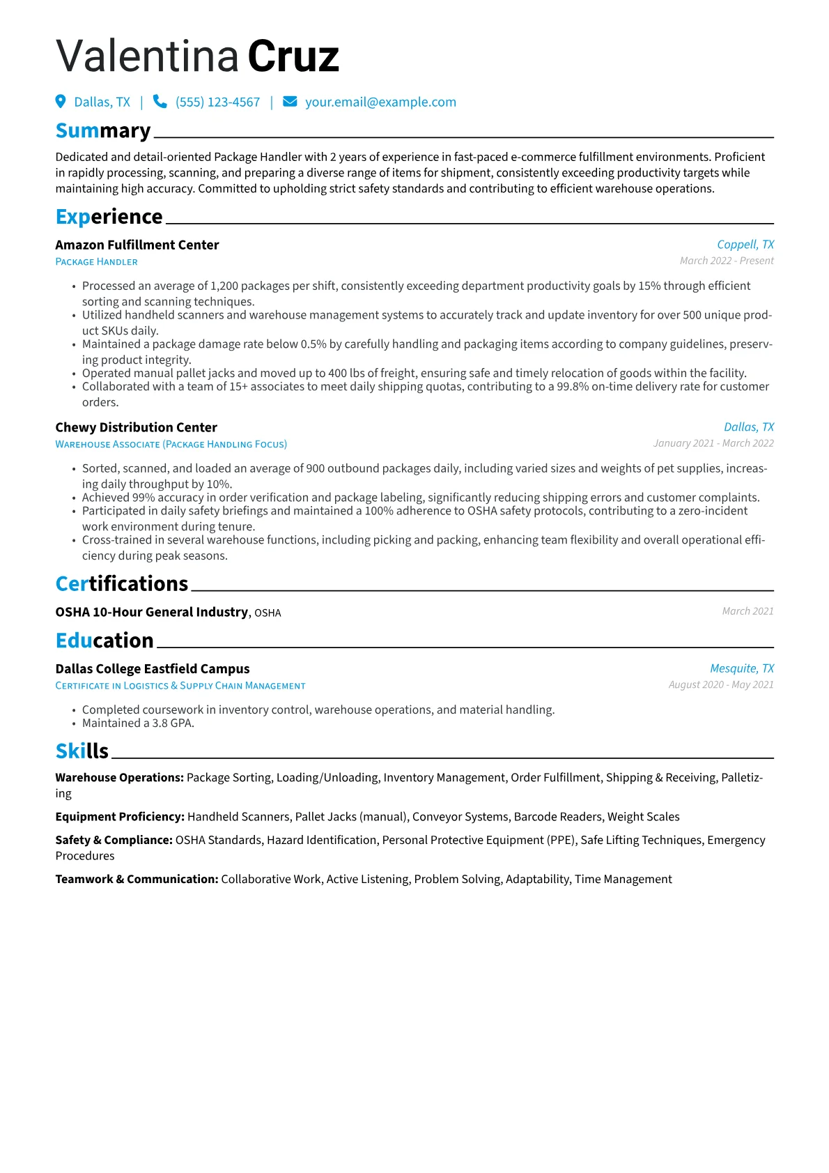 E-commerce Fulfillment version - Page 1