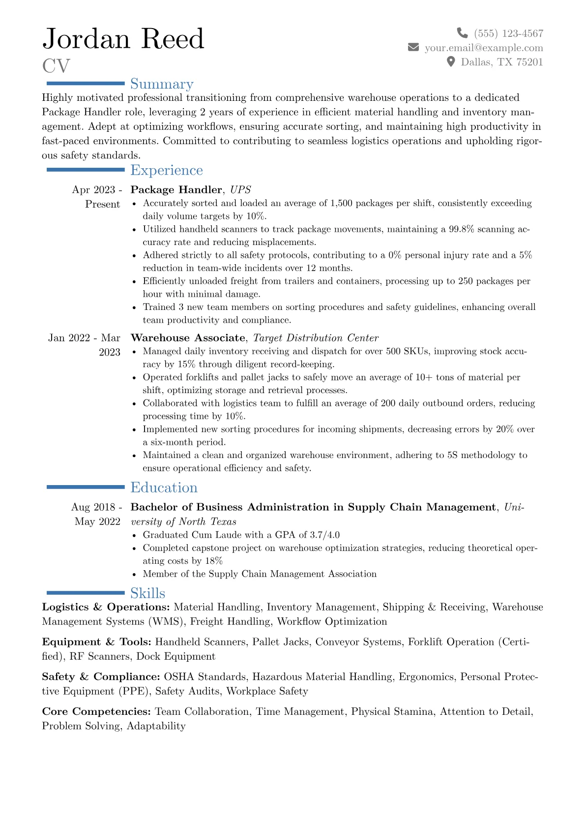 Career changer version - Page 1