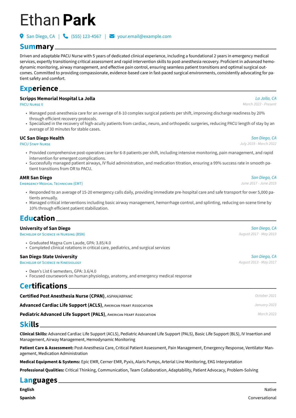 Career changer version - Page 1