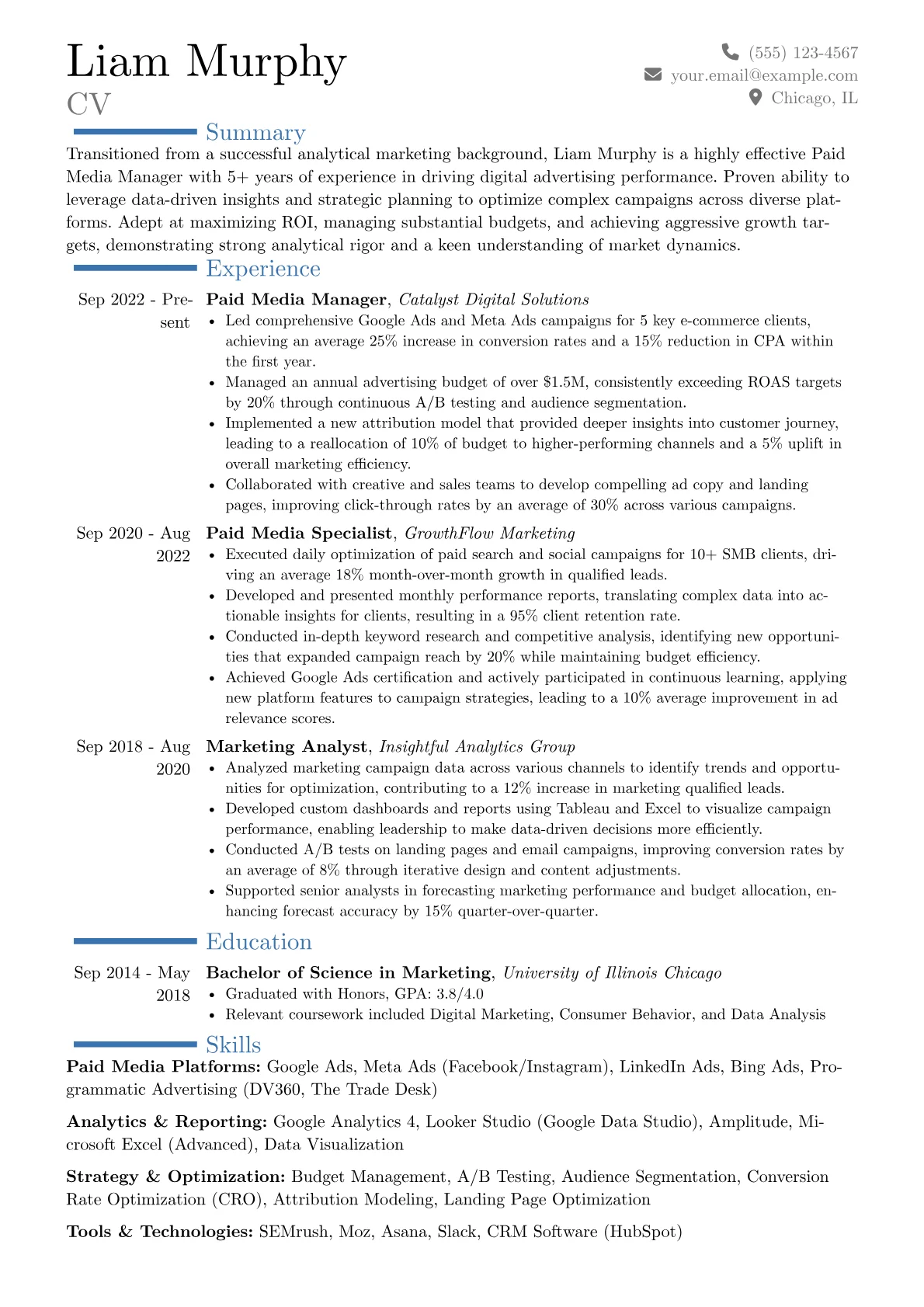 Career changer version - Page 1