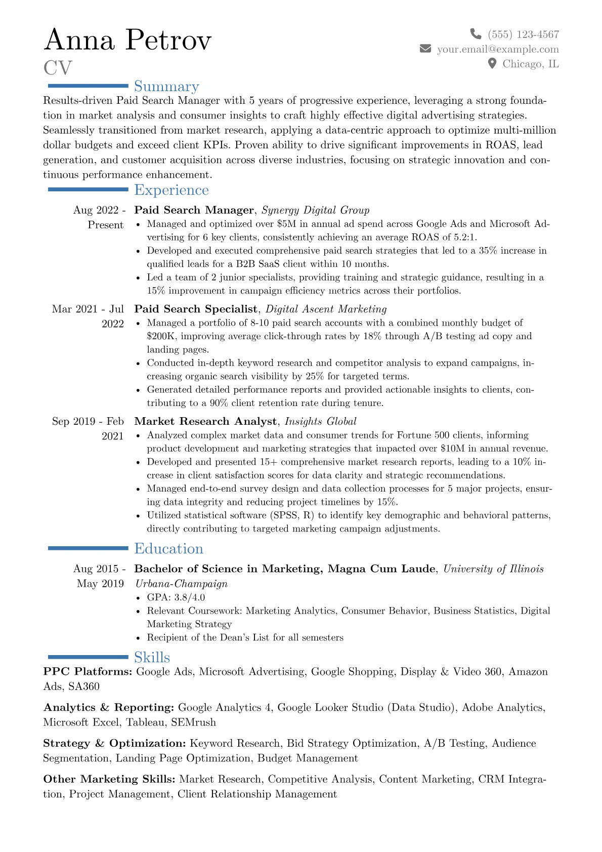 Career changer version - Page 1