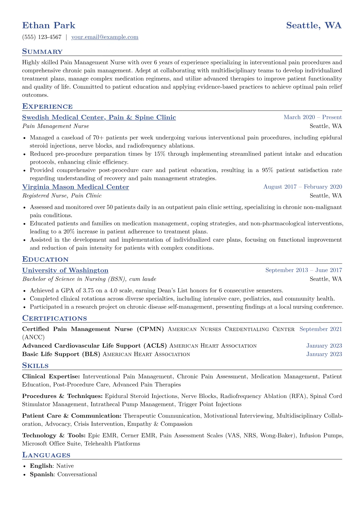 Interventional/Outpati version - Page 1