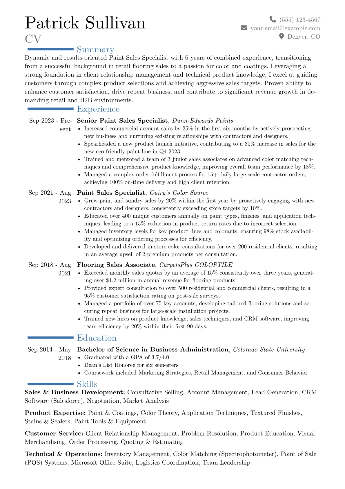 Career changer version - Page 1