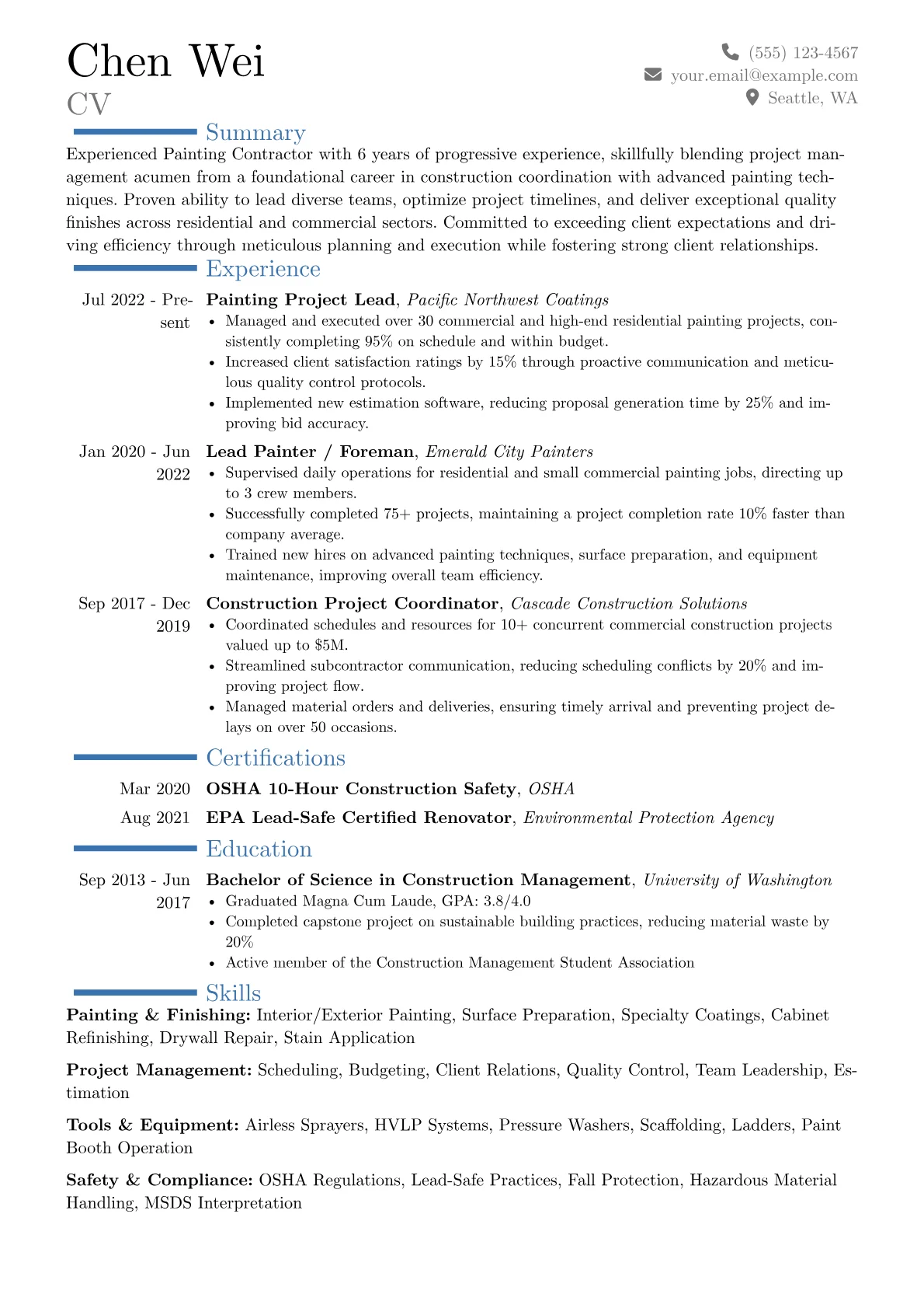 Career changer version - Page 1