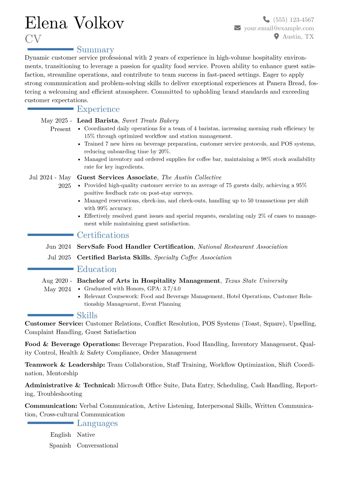 Career changer version - Page 1